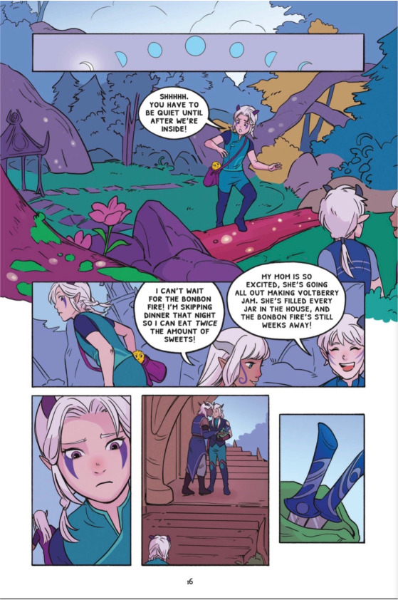 Read online The Dragon Prince: Bloodmoon Huntress comic -  Issue # TPB - 19