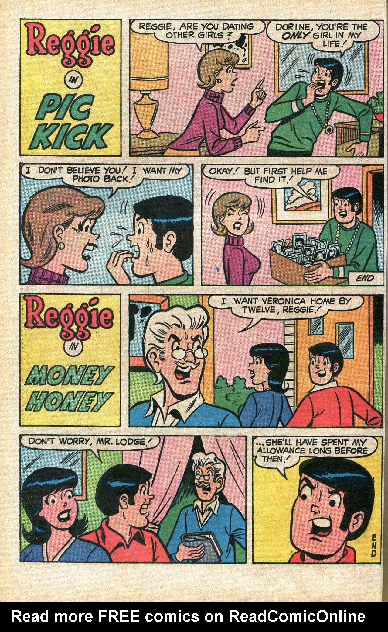 Read online Reggie's Wise Guy Jokes comic -  Issue #7 - 30