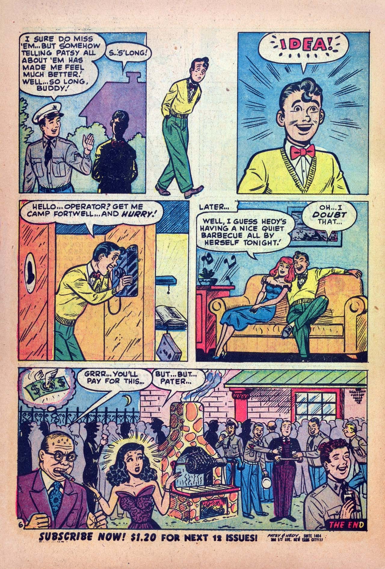 Read online Patsy and Hedy comic -  Issue #1 - 32