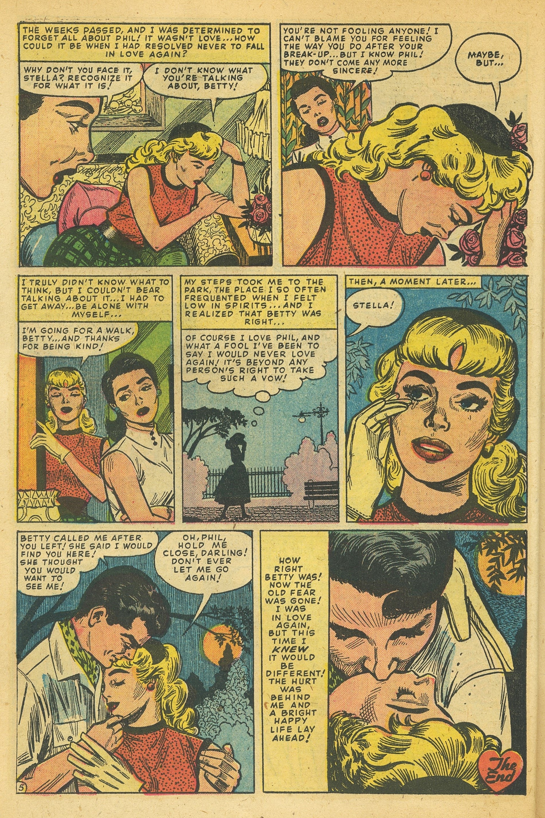 Read online Love Romances comic -  Issue #58 - 14