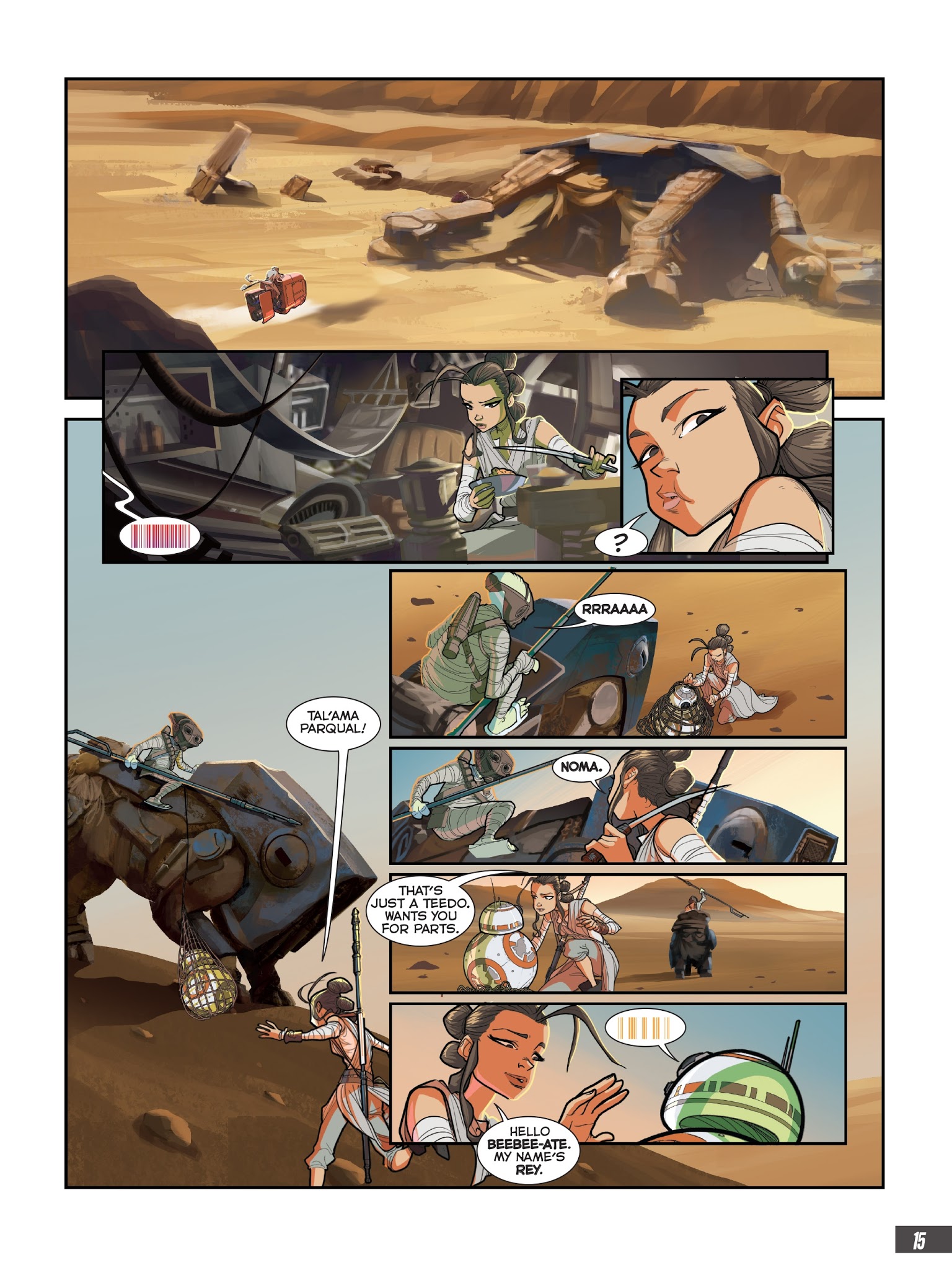 Read online Star Wars: The Force Awakens Graphic Novel Adaptation comic -  Issue # Full - 14