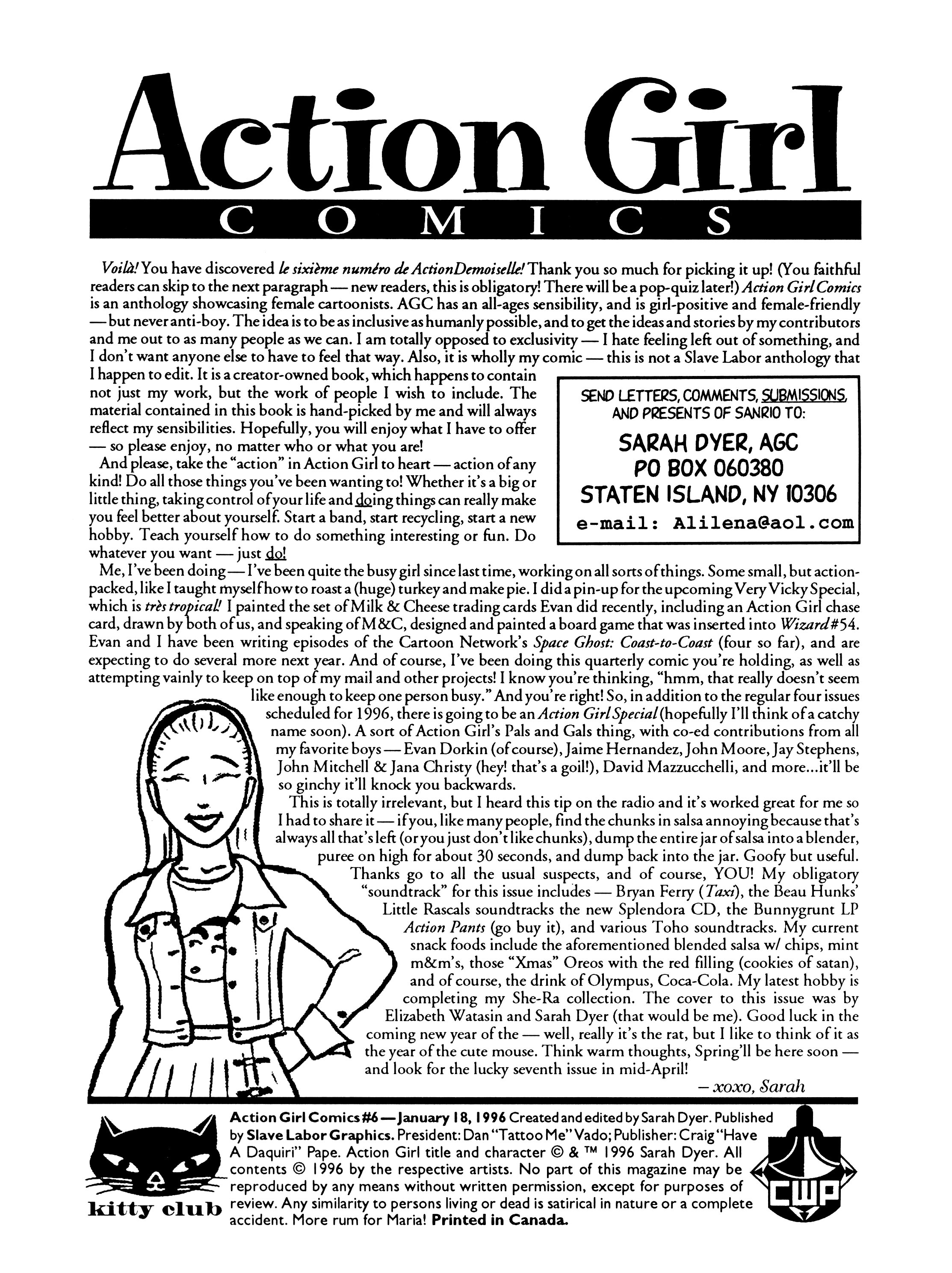 Read online Action Girl Comics comic -  Issue #6 - 2