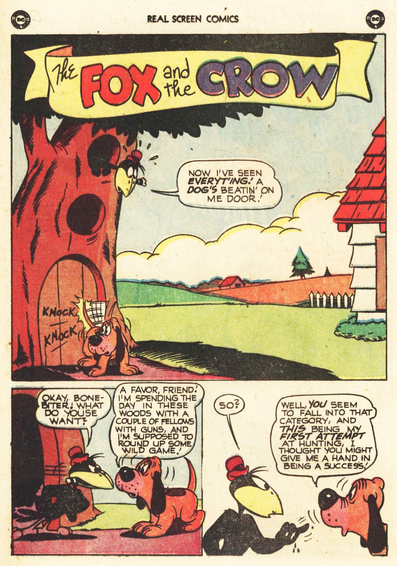 Read online Real Screen Comics comic -  Issue #31 - 22