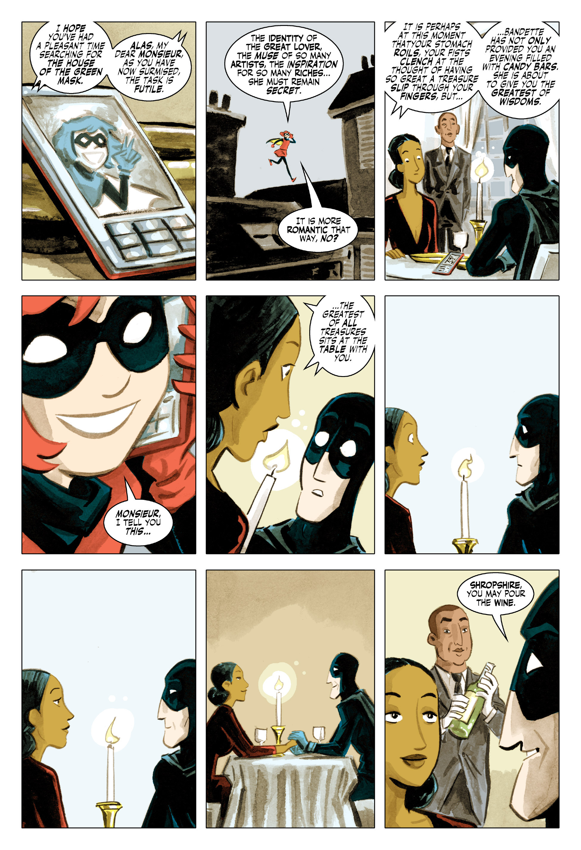 Read online Bandette (2012) comic -  Issue #13 - 24