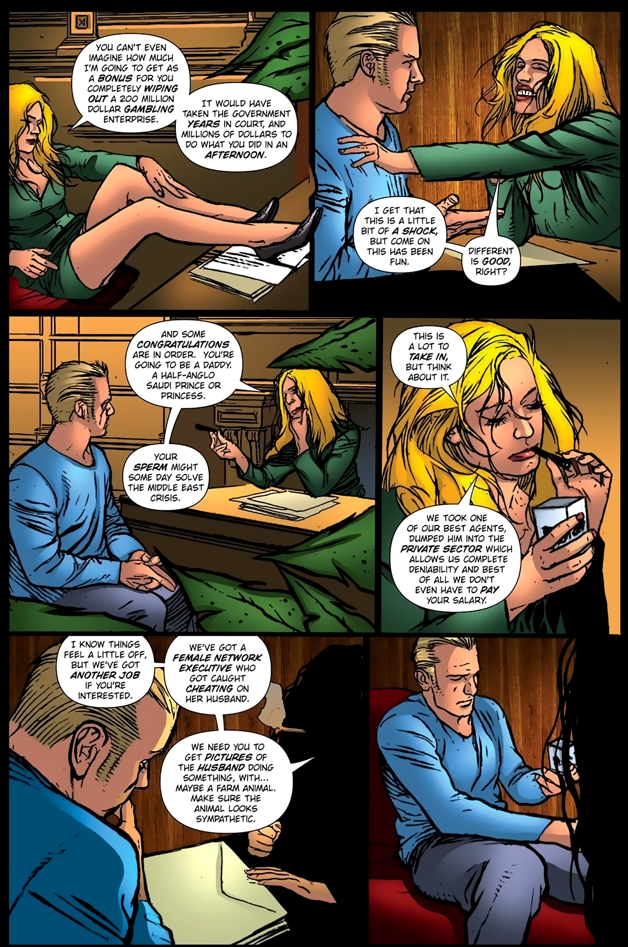 Read online Whore comic -  Issue # TPB - 104