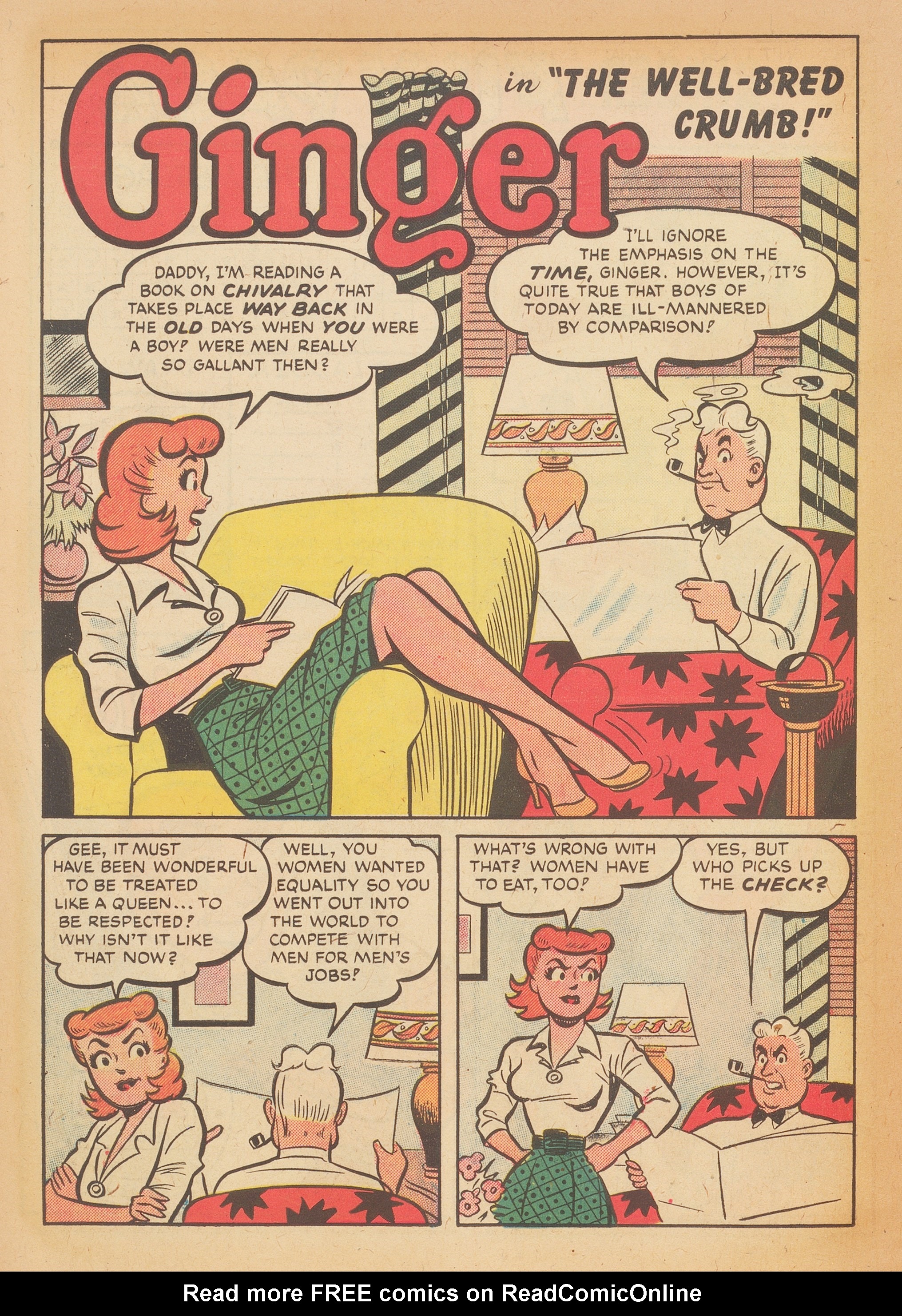 Read online Ginger comic -  Issue #4 - 22