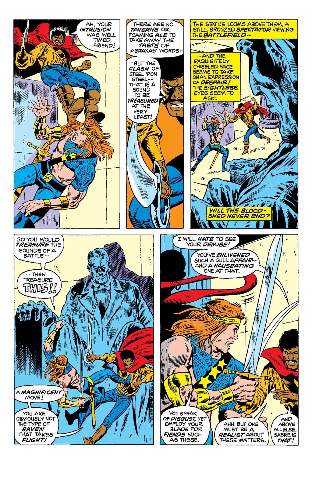 Read online Killraven Epic Collection: Warrior of the Worlds comic -  Issue # TPB (Part 2) - 4