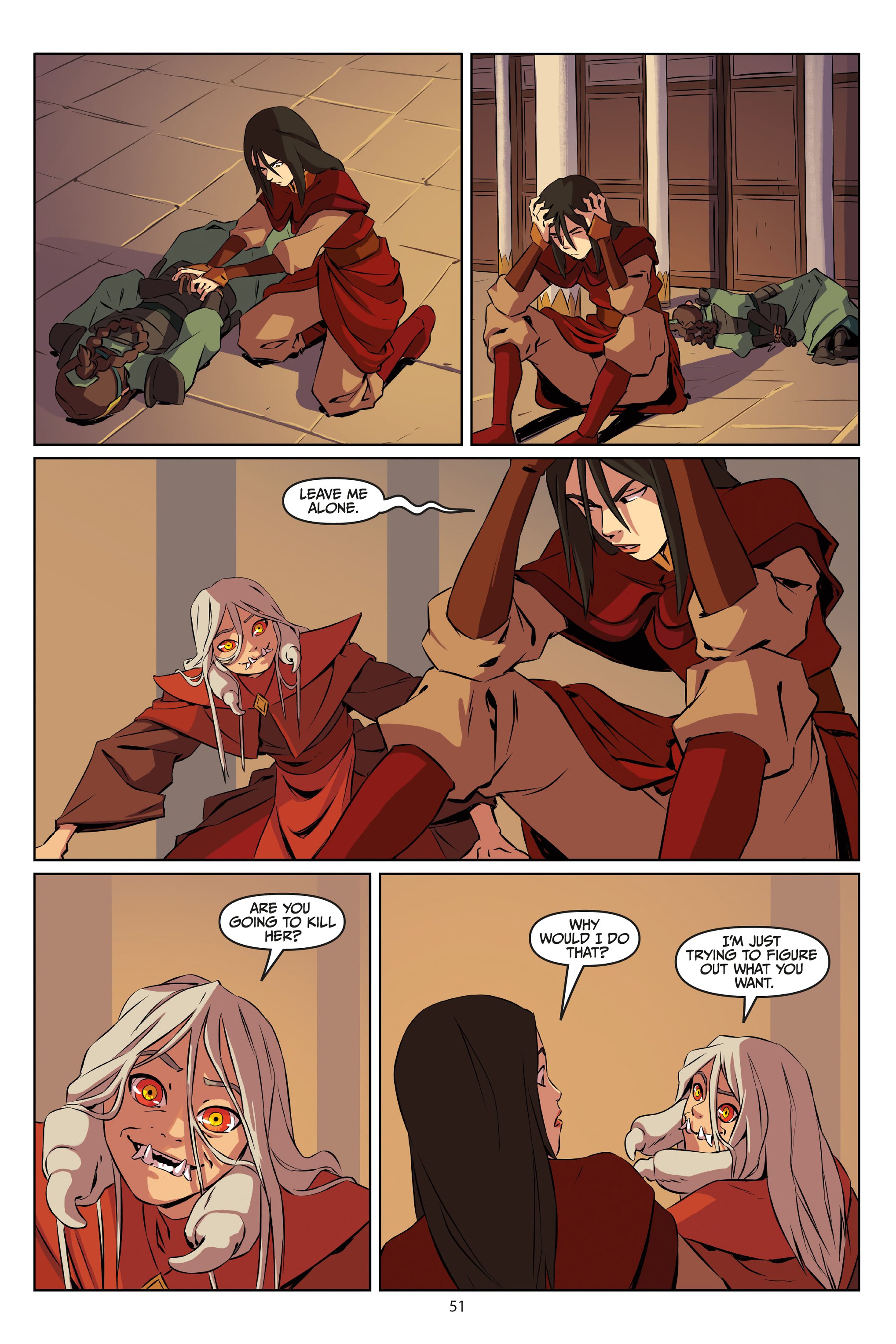 Read online Avatar: The Last Airbender - Azula in the Spirit Temple comic -  Issue # TPB - 52