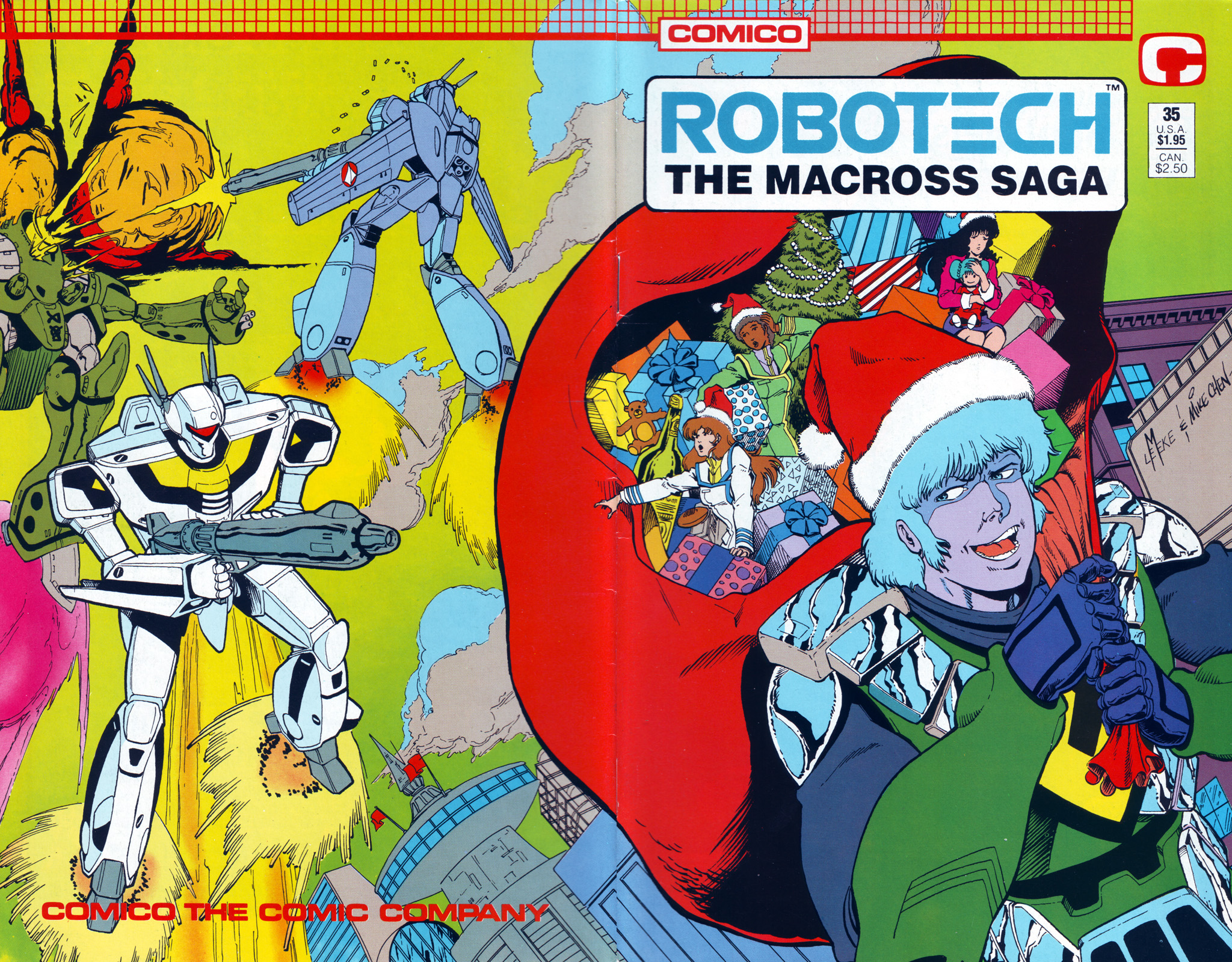 Read online Robotech The Macross Saga comic -  Issue #35 - 1
