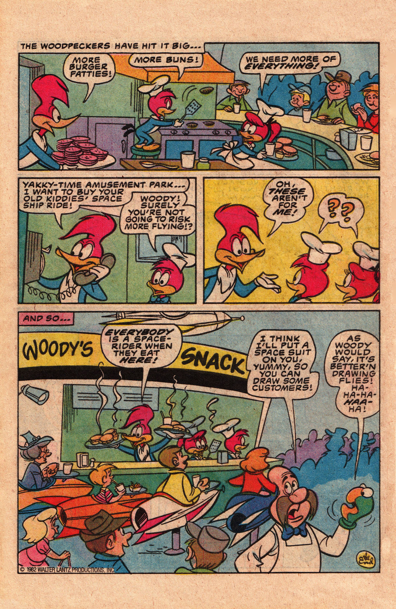 Read online Walter Lantz Woody Woodpecker (1962) comic -  Issue #199 - 10