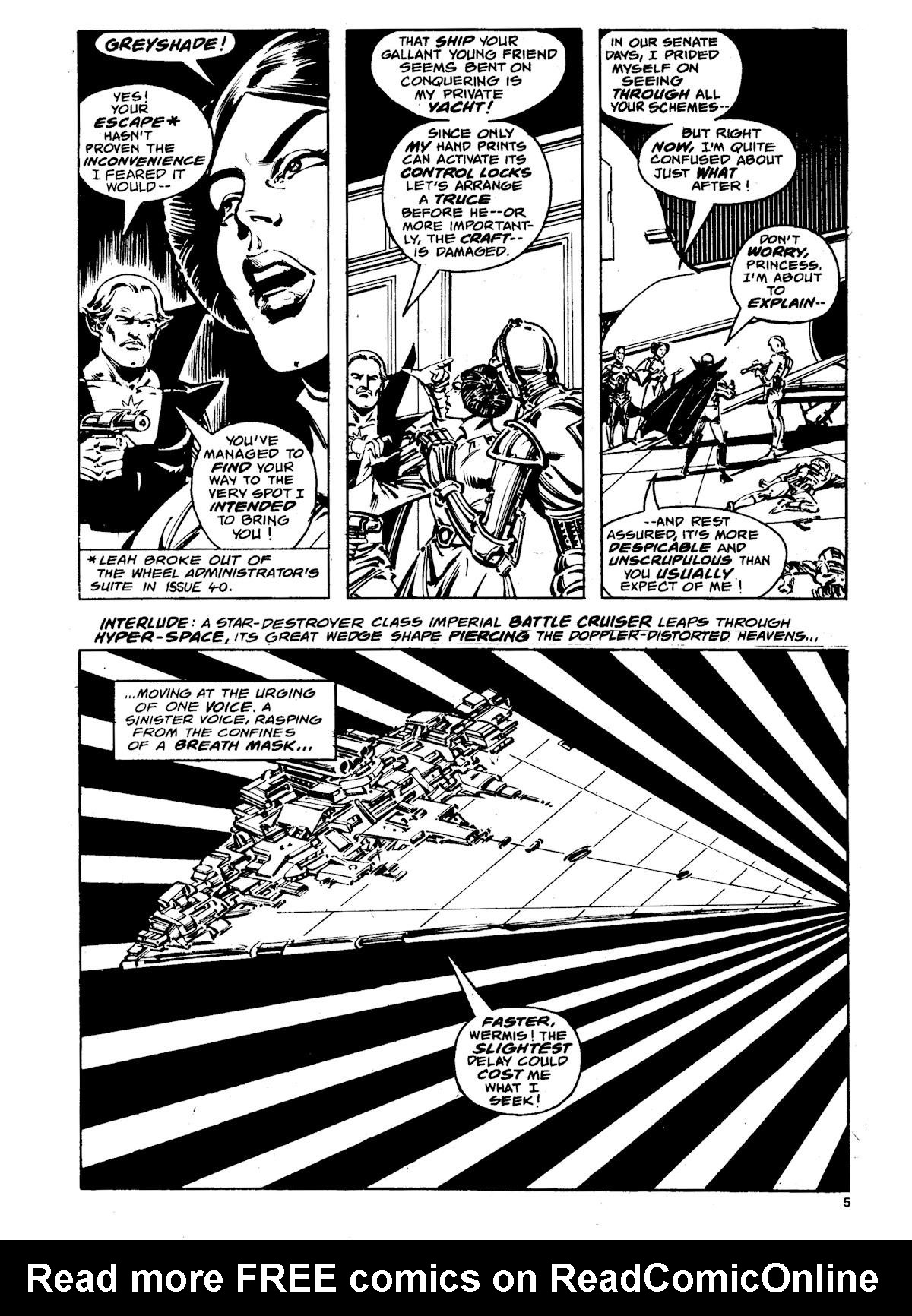 Read online Star Wars Weekly comic -  Issue #46 - 5
