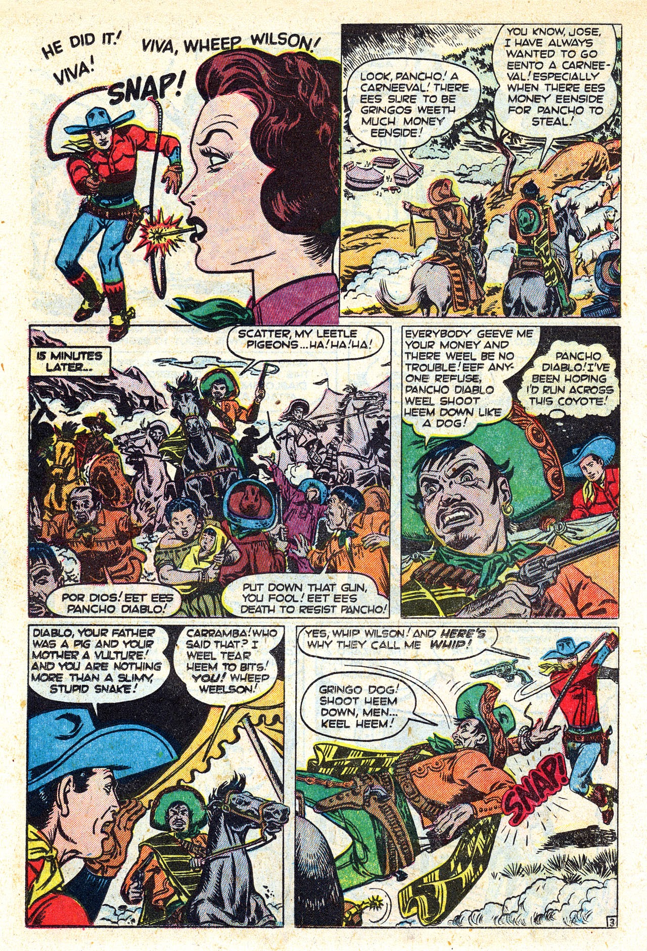 Read online Whip Wilson comic -  Issue #9 - 36