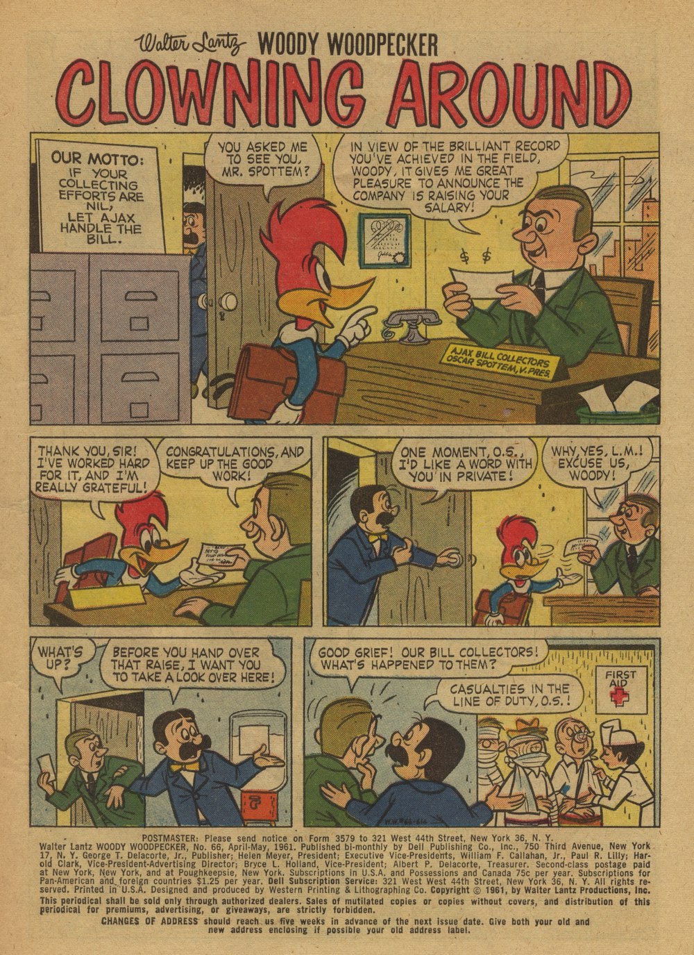 Read online Walter Lantz Woody Woodpecker (1952) comic -  Issue #66 - 3