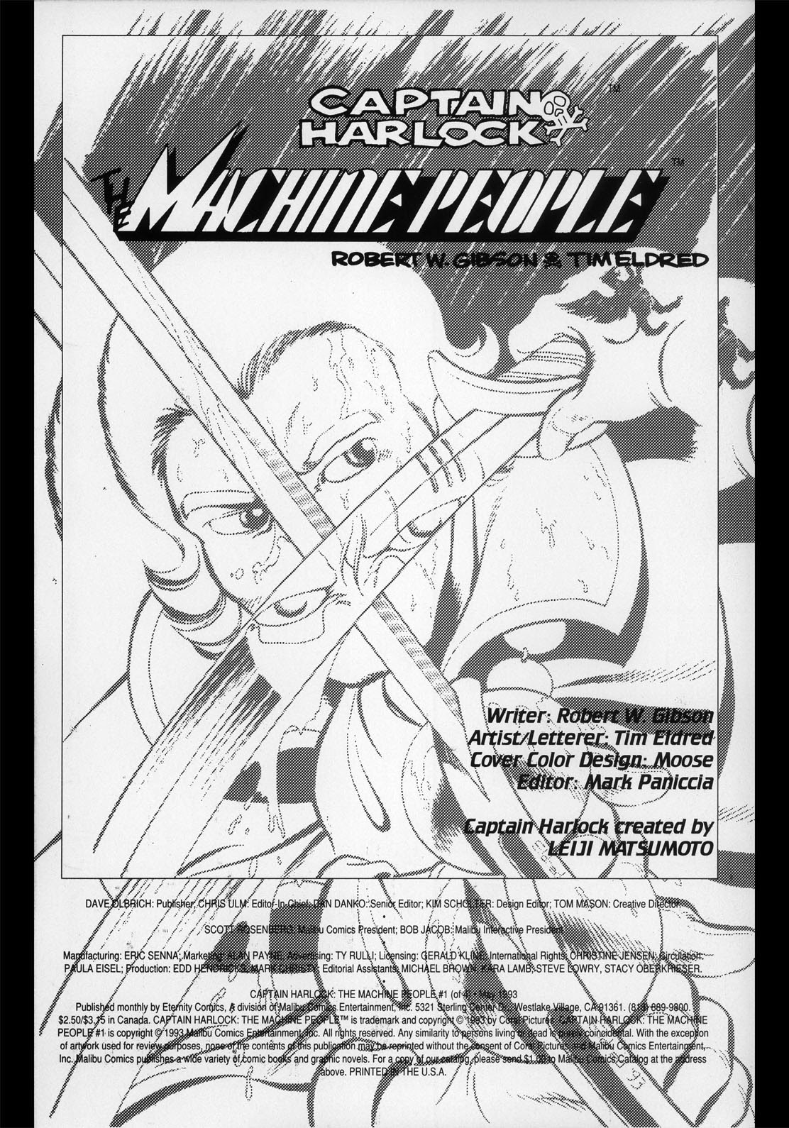 Read online Captain Harlock: The Machine People comic -  Issue #3 - 3