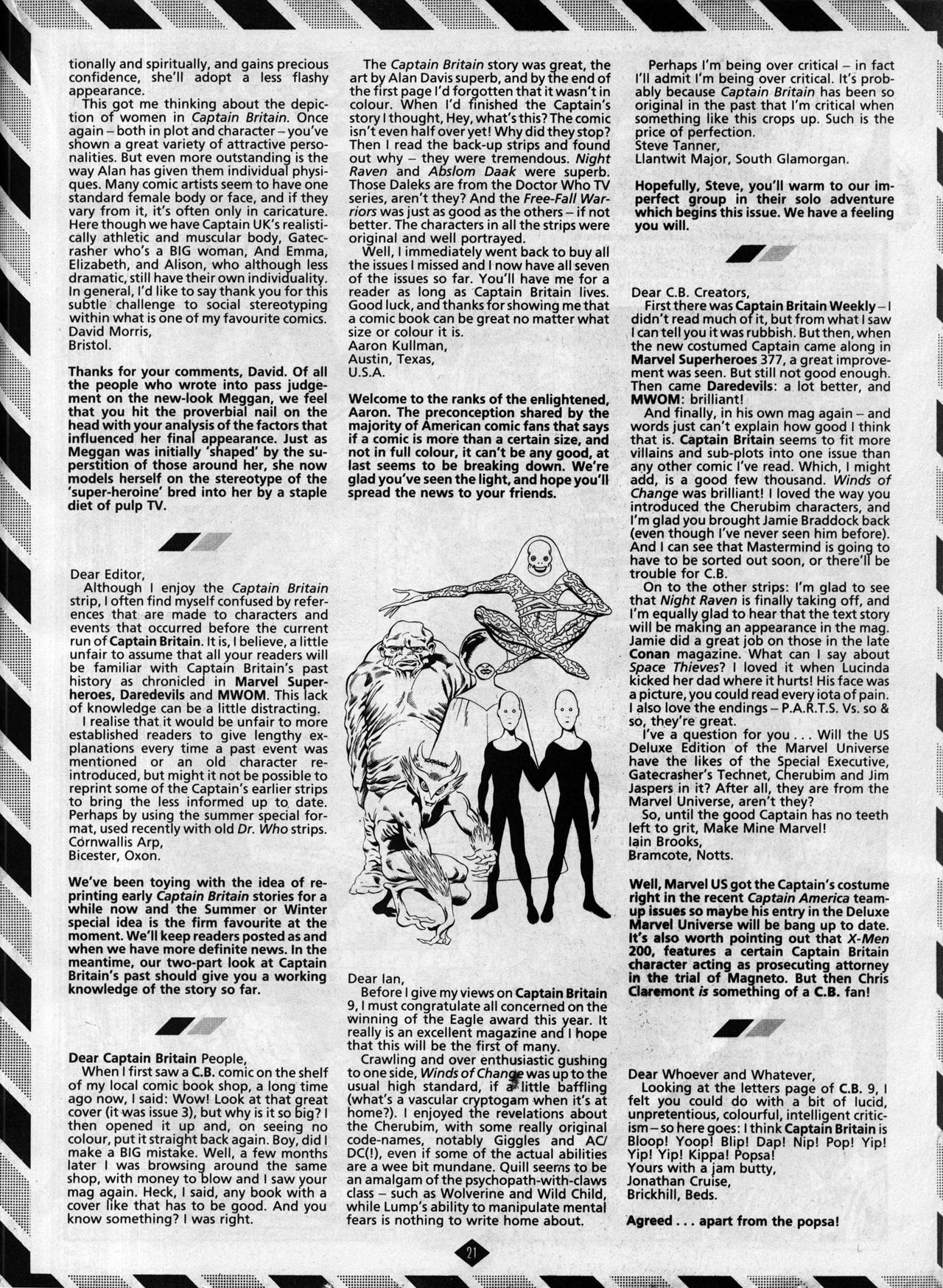Read online Captain Britain (1985) comic -  Issue #11 - 21
