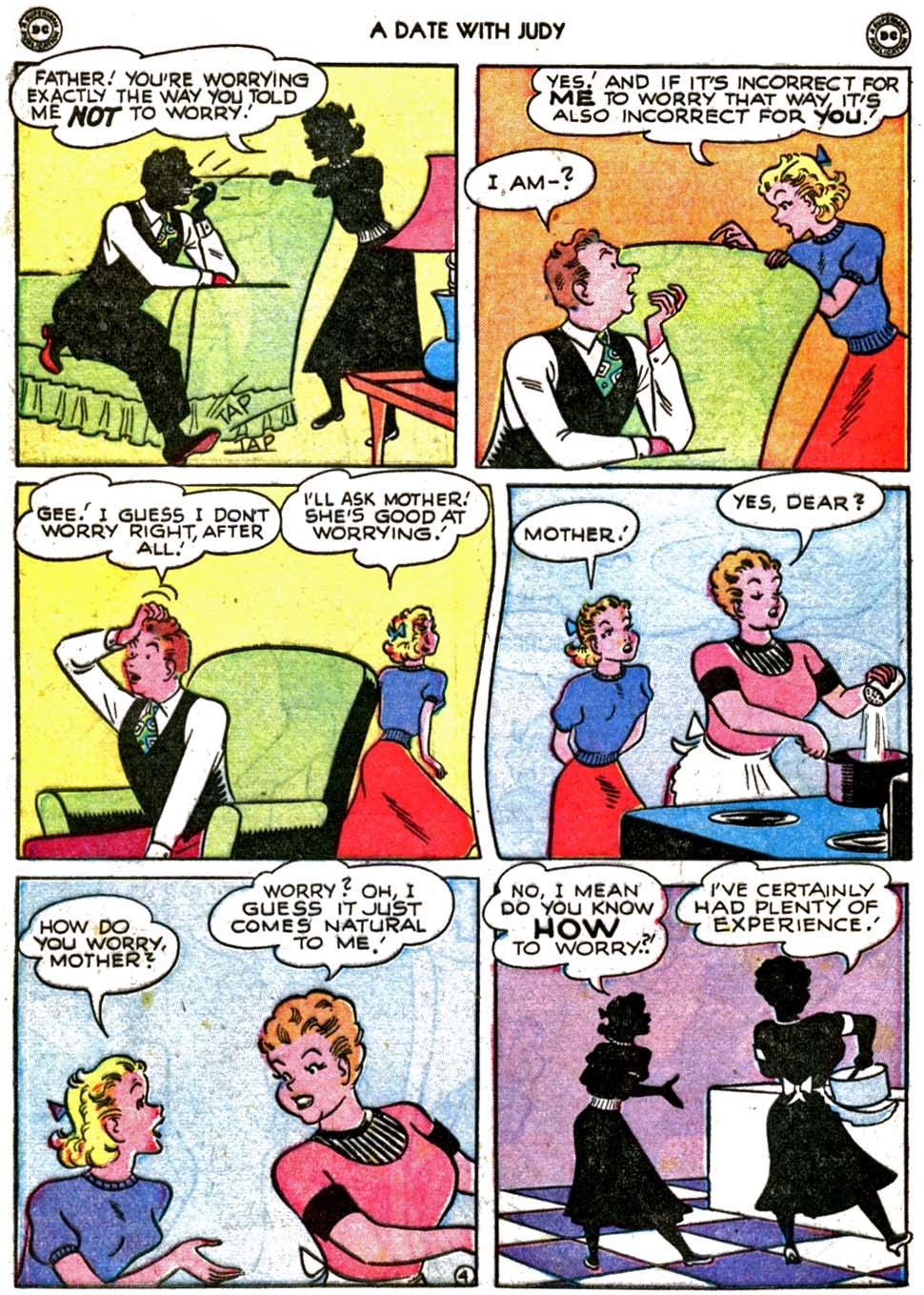 Read online A Date with Judy comic -  Issue #10 - 6
