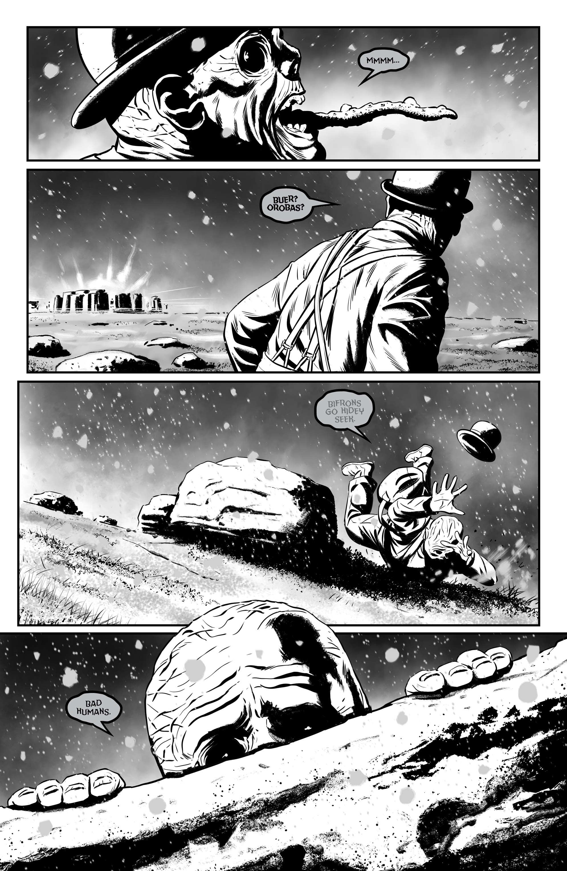 Read online Grisly Unit: Frosty Night comic -  Issue # Full - 10