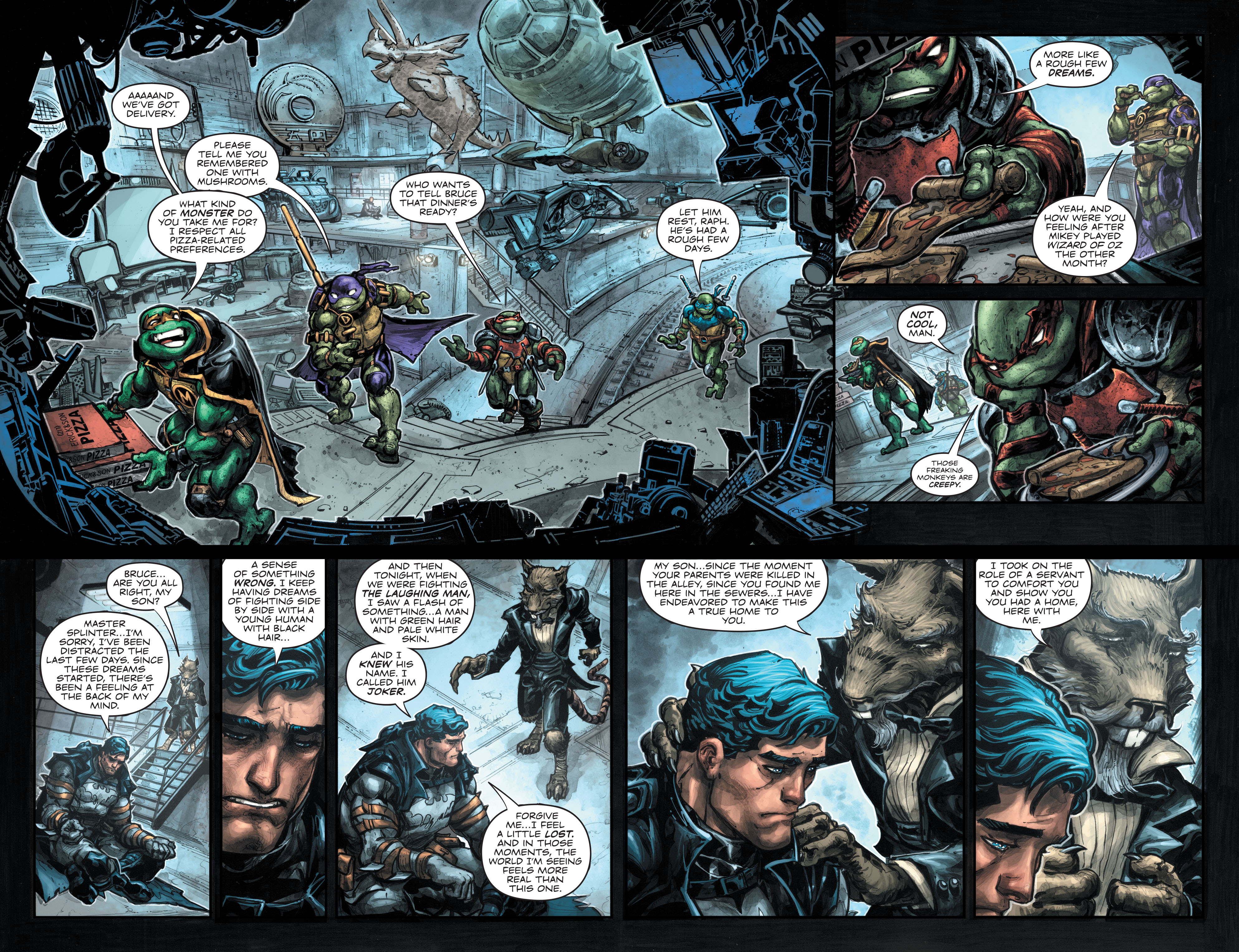 Read online Batman/Teenage Mutant Ninja Turtles III comic -  Issue # _TPB (Part 1) - 19