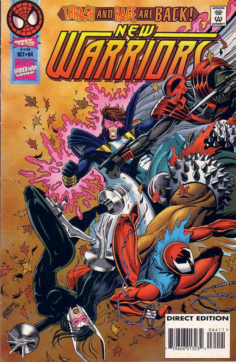 Read online The New Warriors comic -  Issue #64 - 1