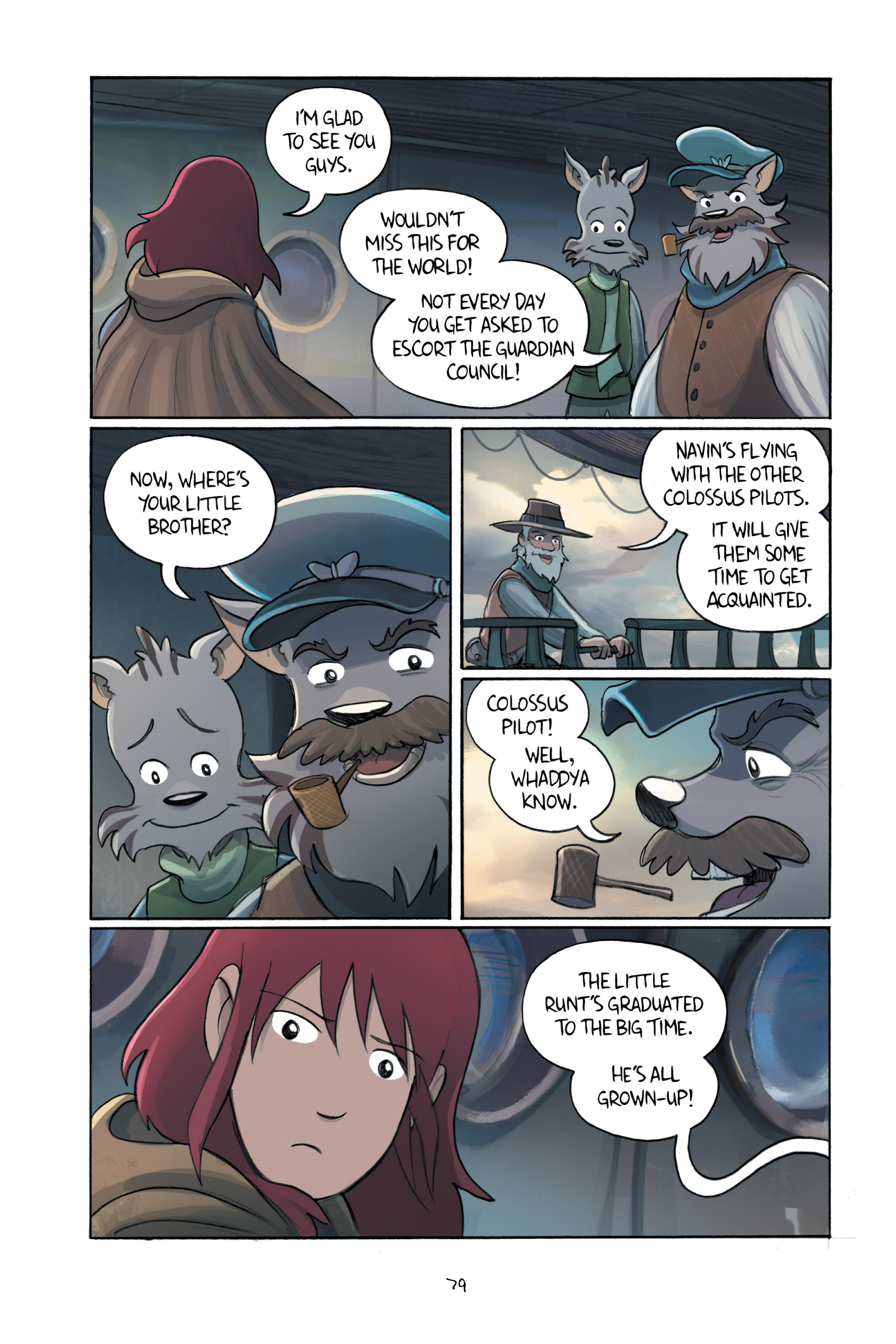 Read online Amulet comic -  Issue #5 - 80