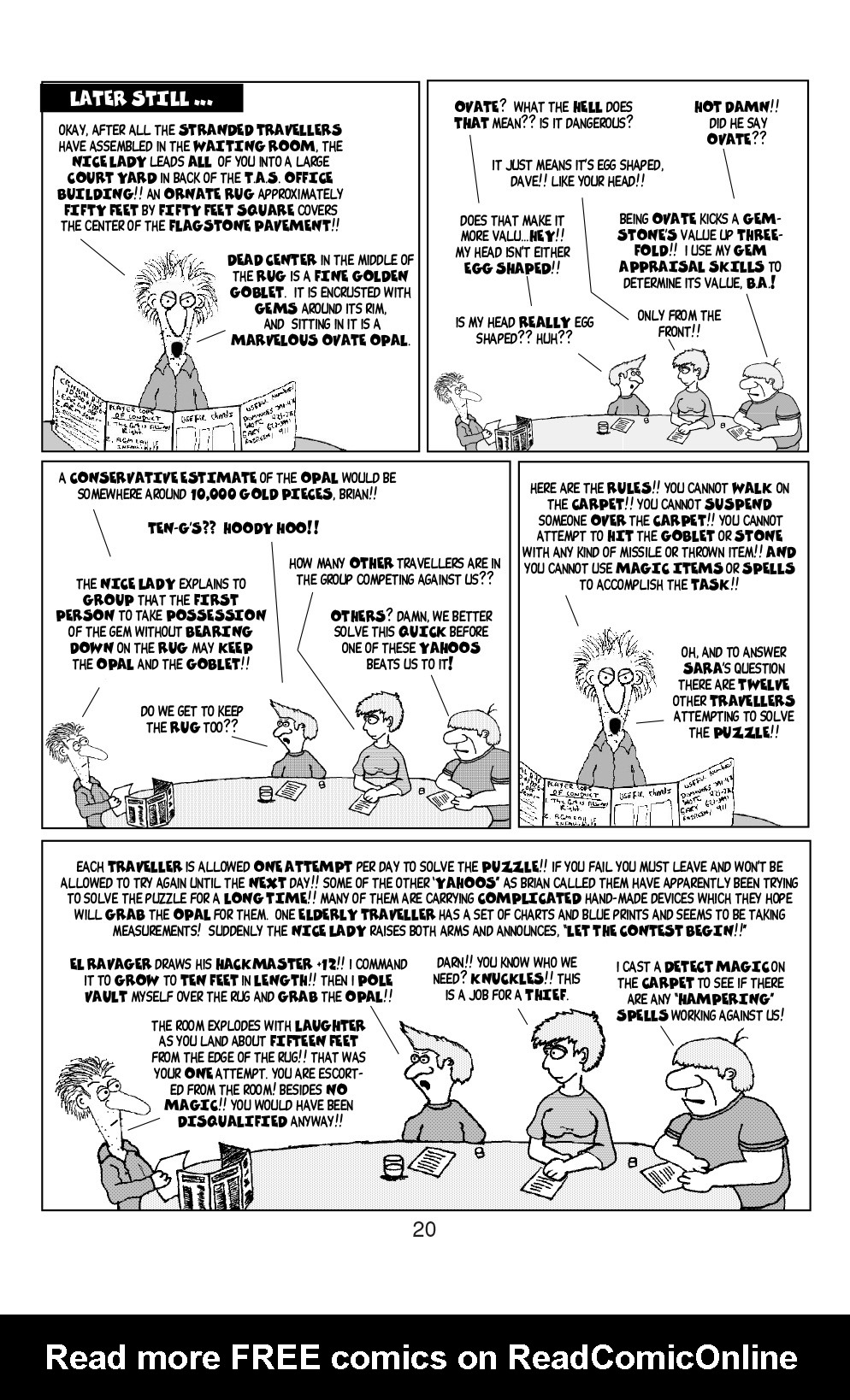 Read online Knights of the Dinner Table comic -  Issue #23 - 22