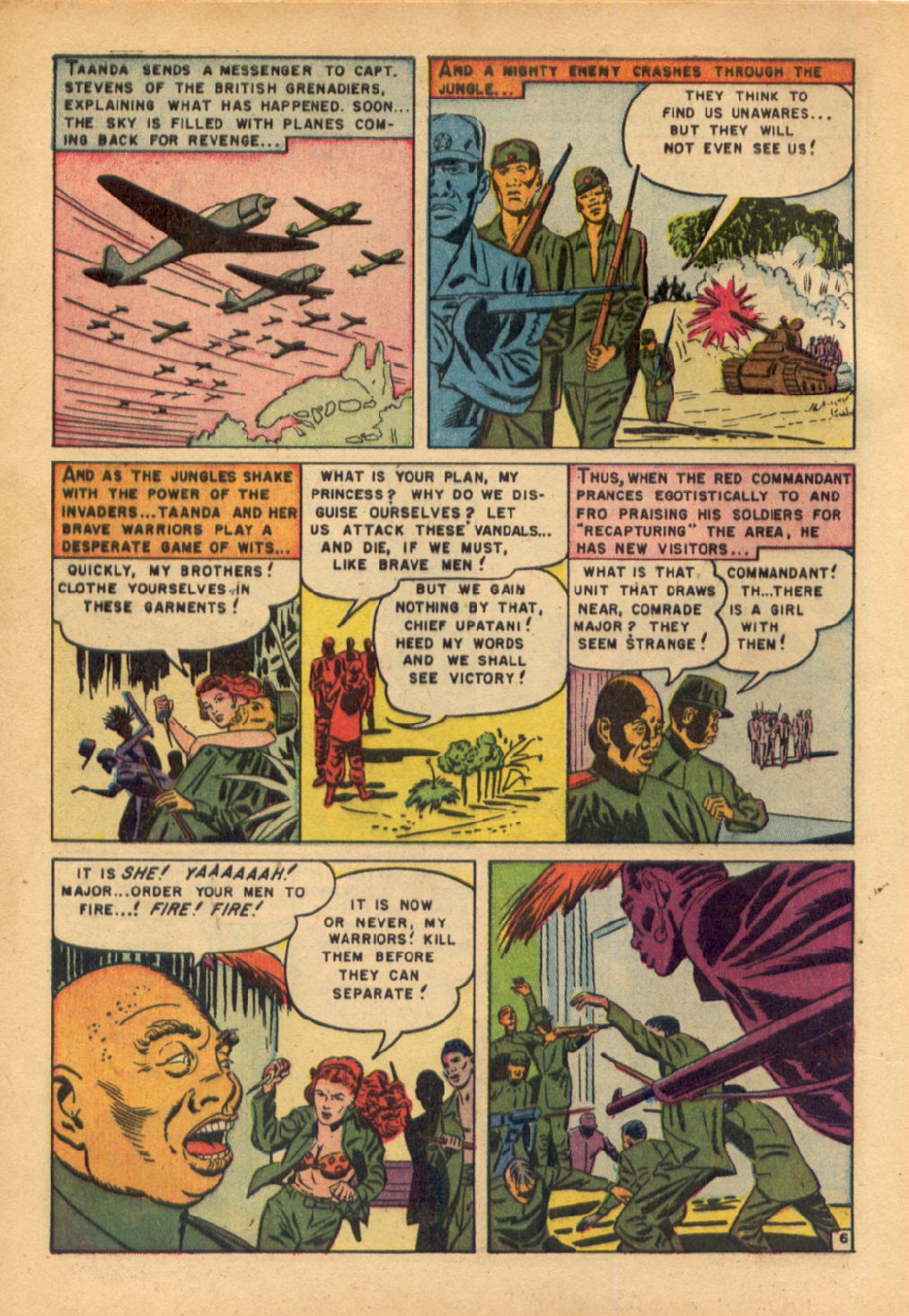 Read online Taanda White Princess of the Jungle comic -  Issue #3 - 8