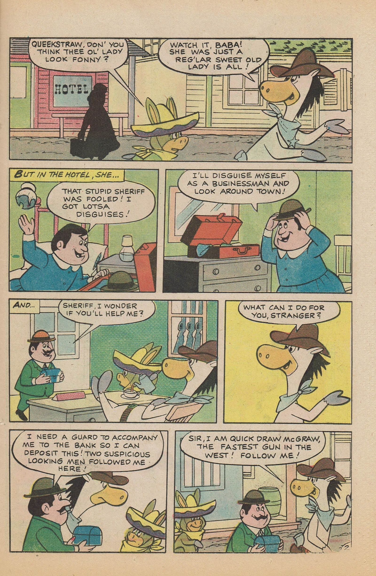 Read online Quick Draw McGraw comic -  Issue #4 - 21