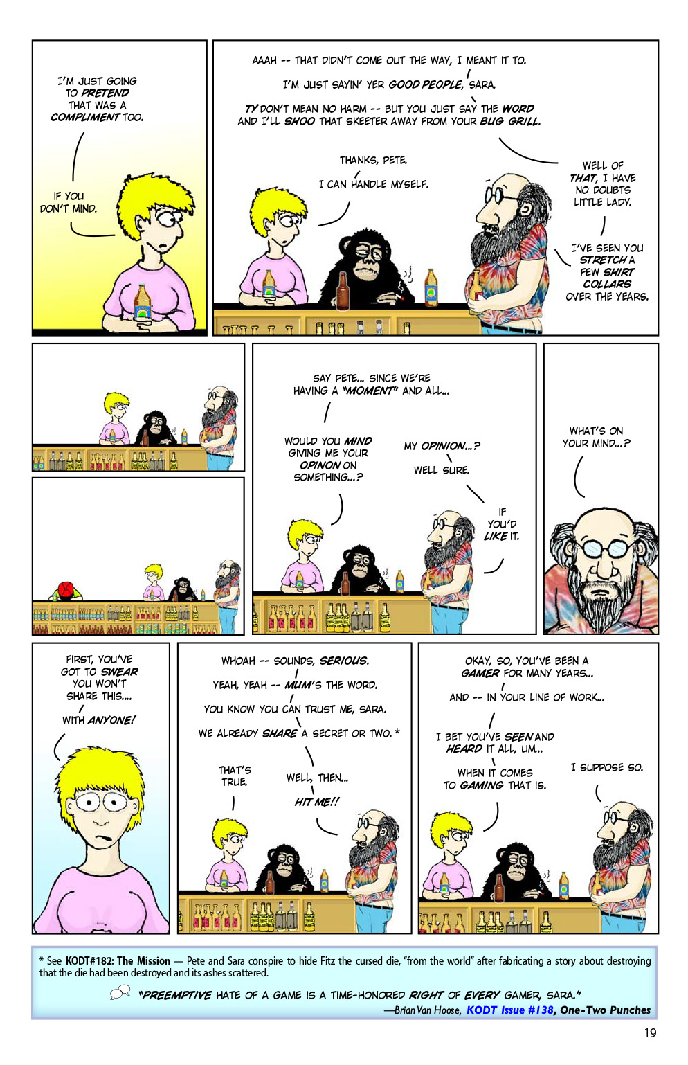 Read online Knights of the Dinner Table comic -  Issue #195 - 21