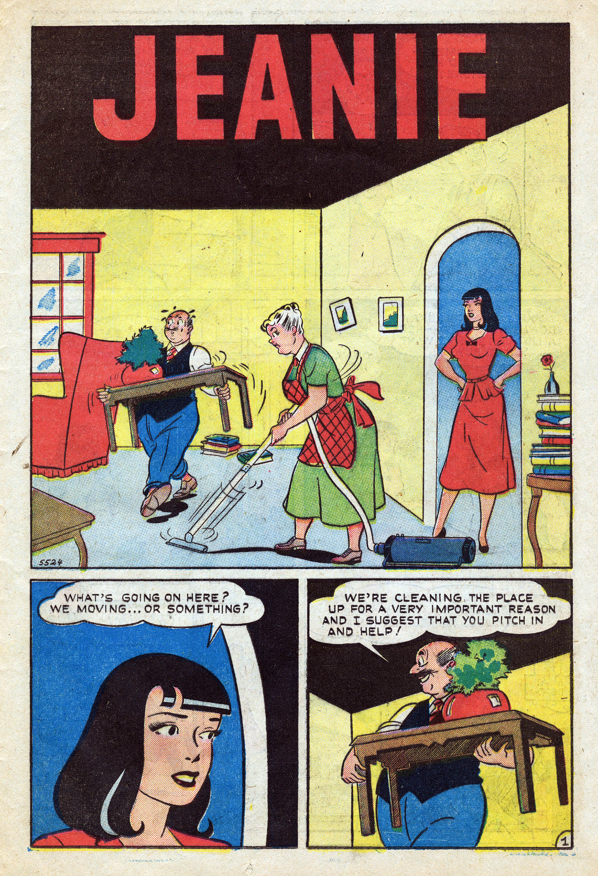 Read online Margie Comics comic -  Issue #48 - 35