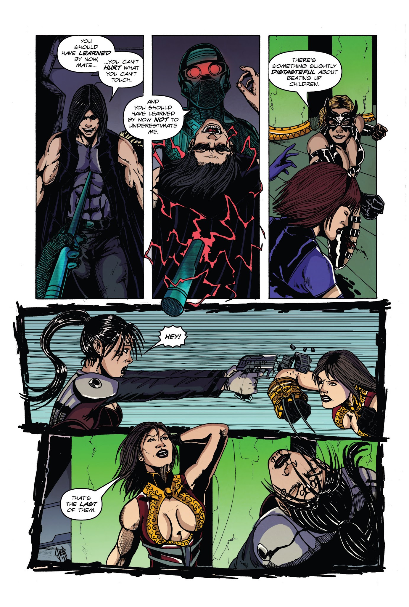 Read online Alpha Gods comic -  Issue #5 - 19