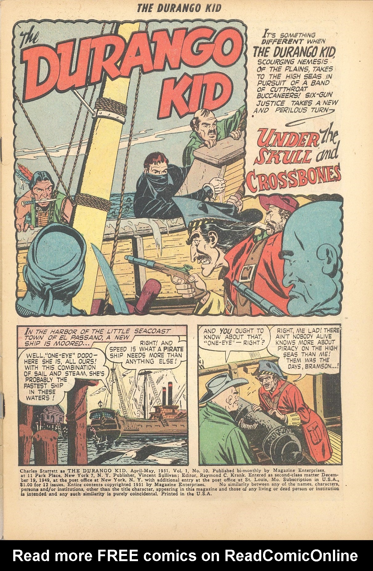 Read online Charles Starrett as The Durango Kid comic -  Issue #10 - 3