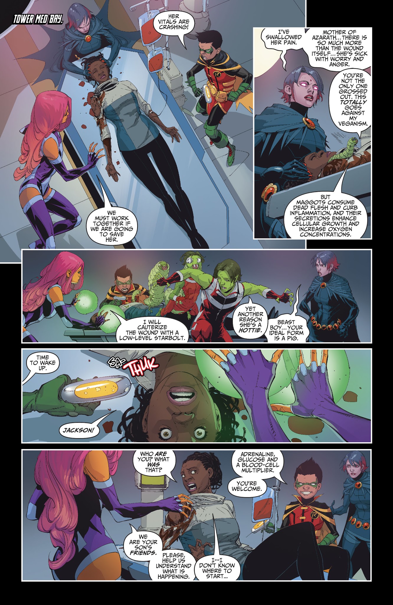 Read online Teen Titans (2016) comic -  Issue #10 - 15