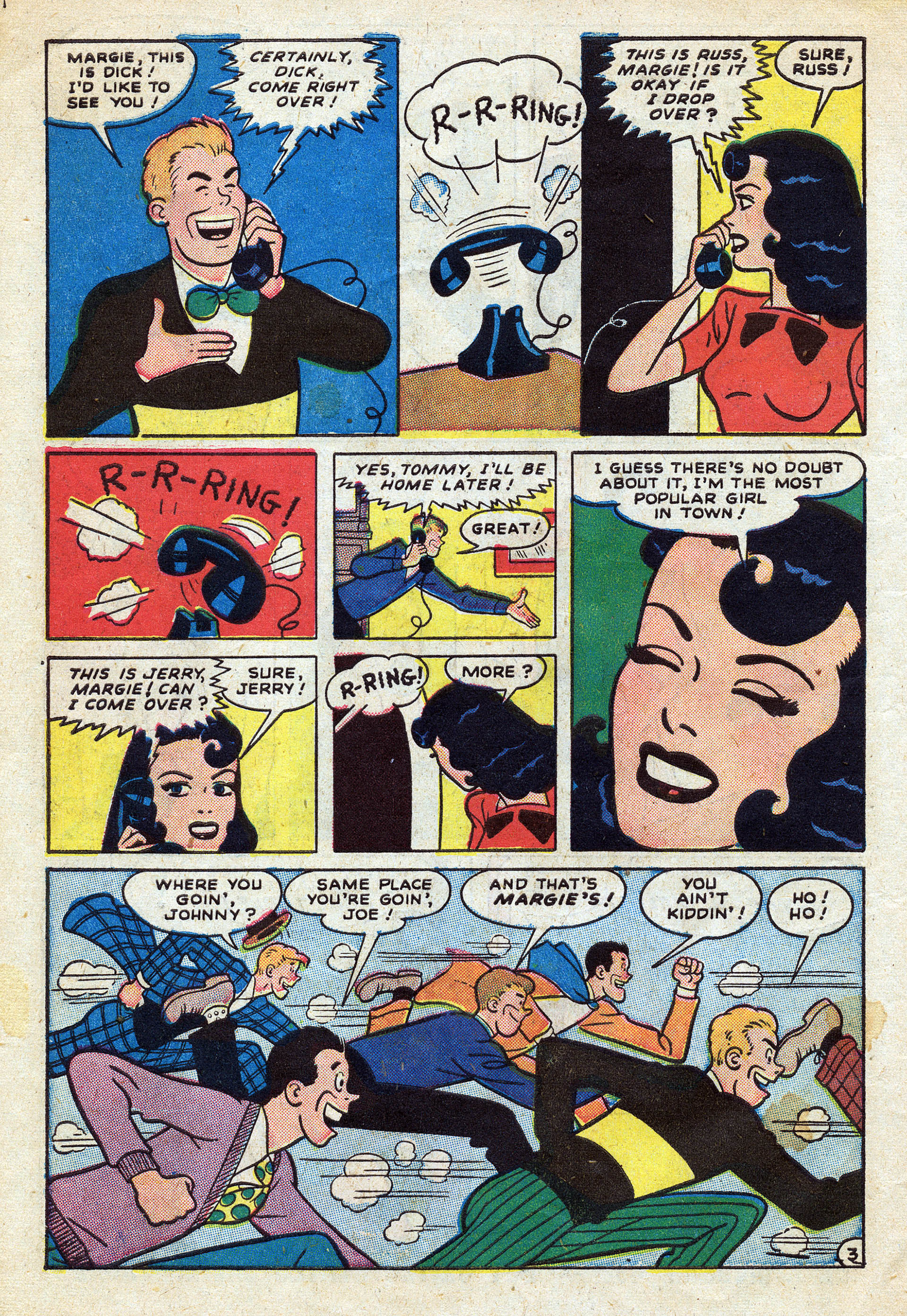 Read online Margie Comics comic -  Issue #48 - 12