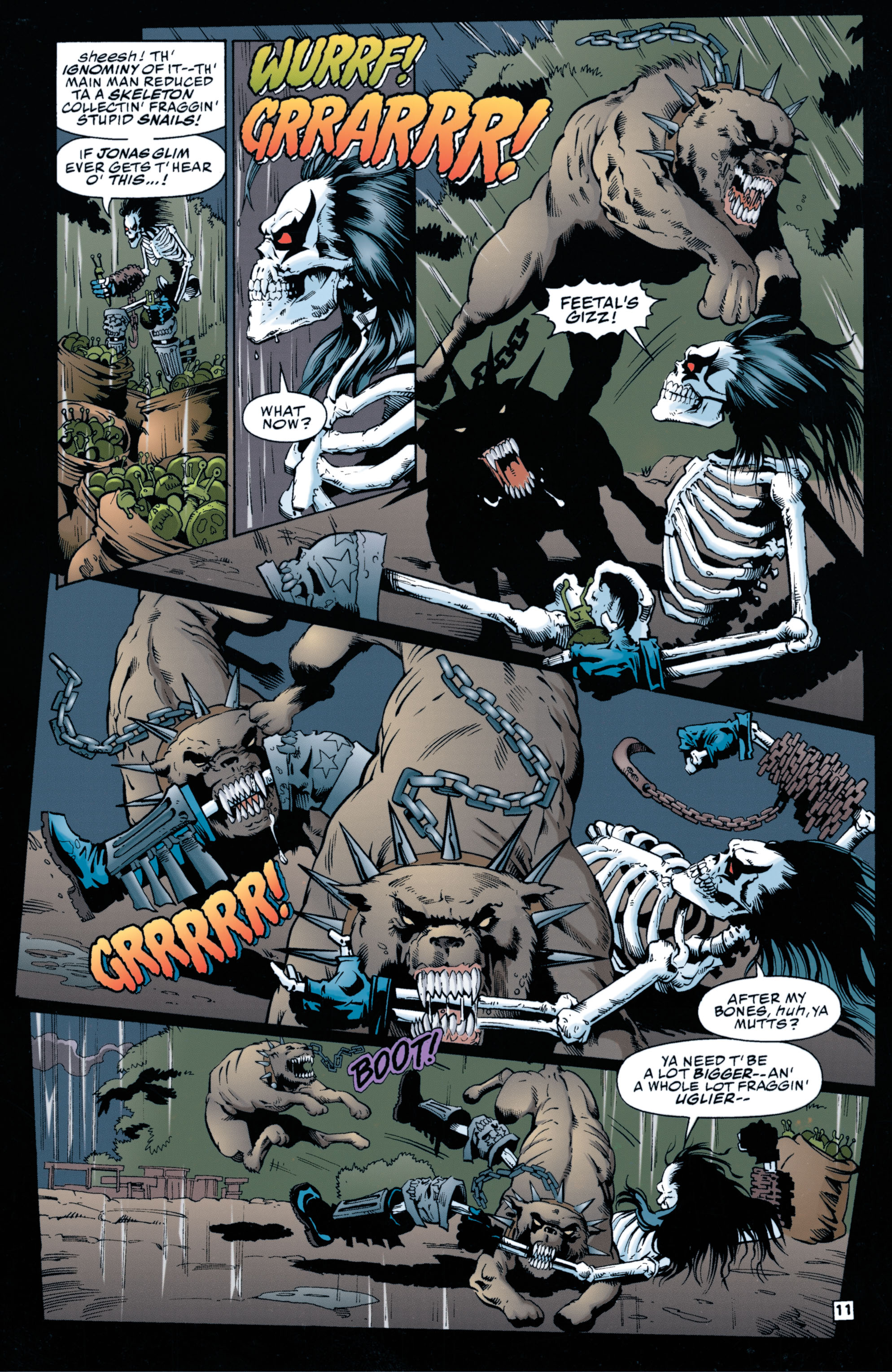 Read online Lobo (1993) comic -  Issue #33 - 12