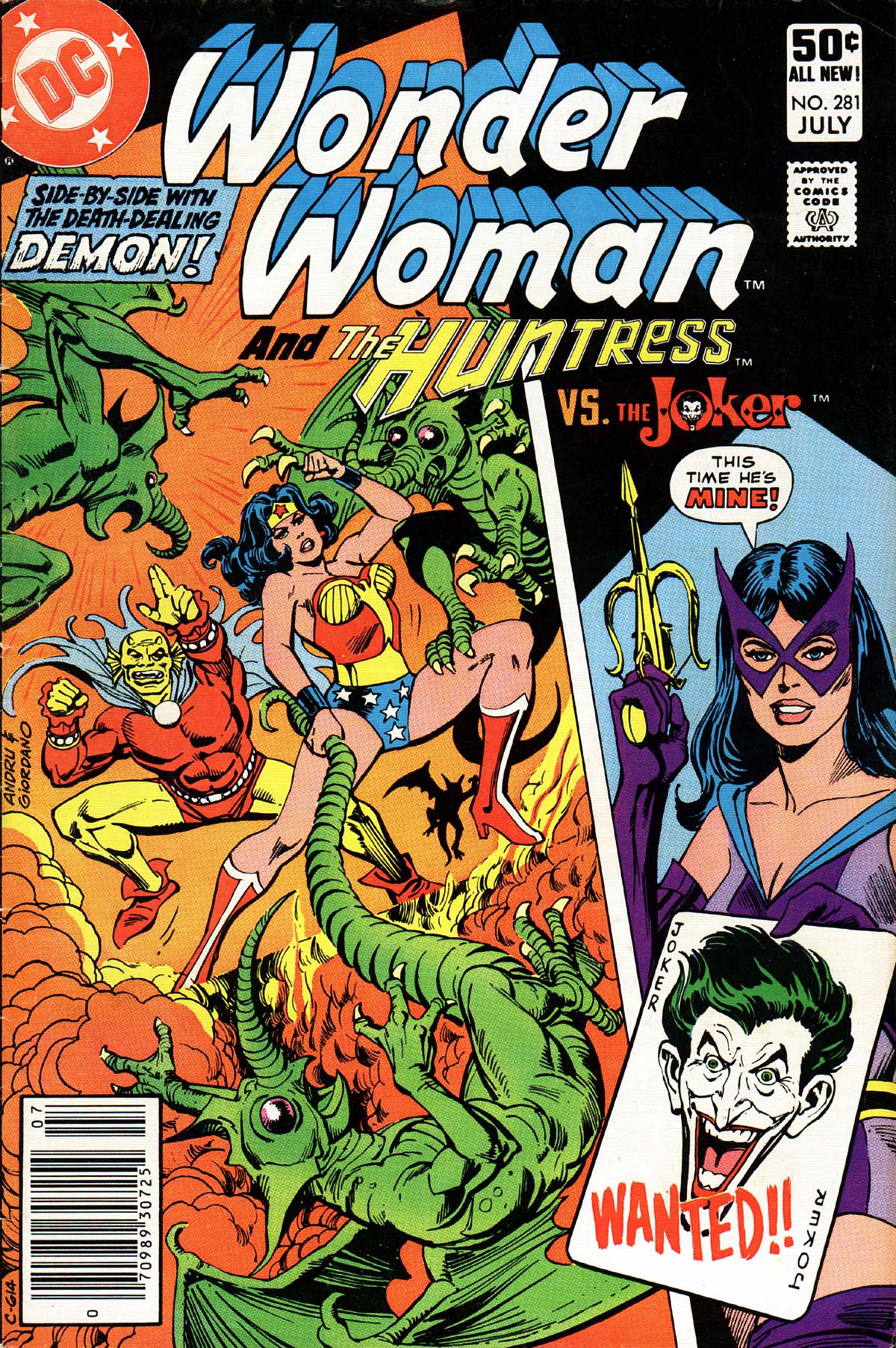 Read online Wonder Woman (1942) comic -  Issue #281 - 1