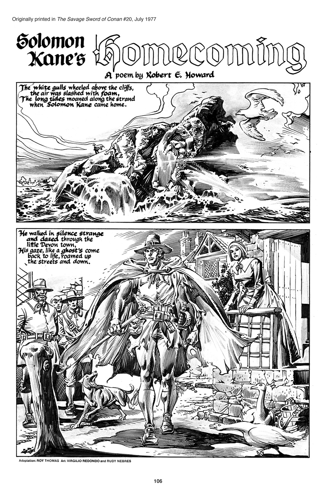Read online The Saga of Solomon Kane comic -  Issue # TPB - 106