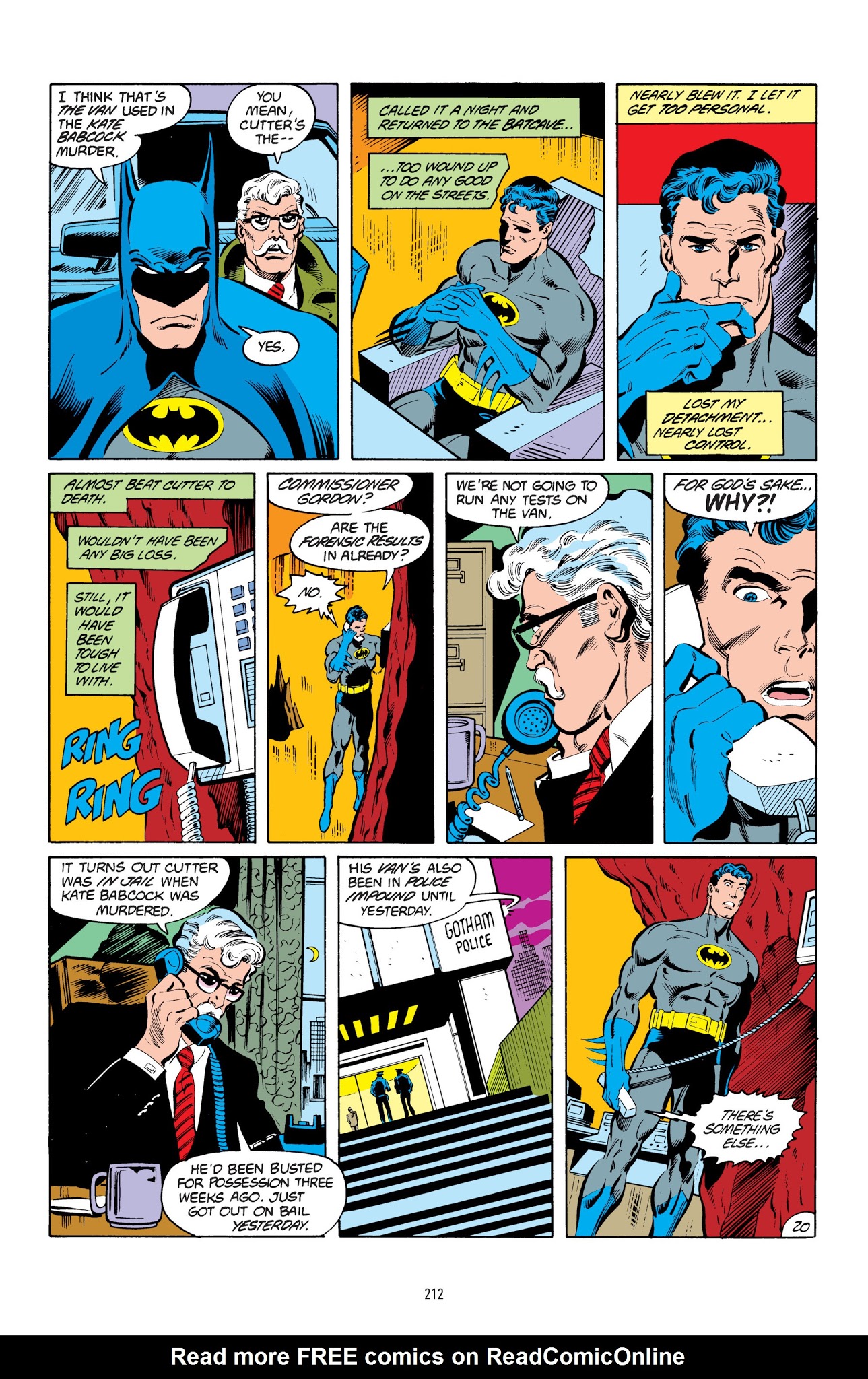 Read online Batman (1940) comic -  Issue # _TPB Batman - Second Chances - 212