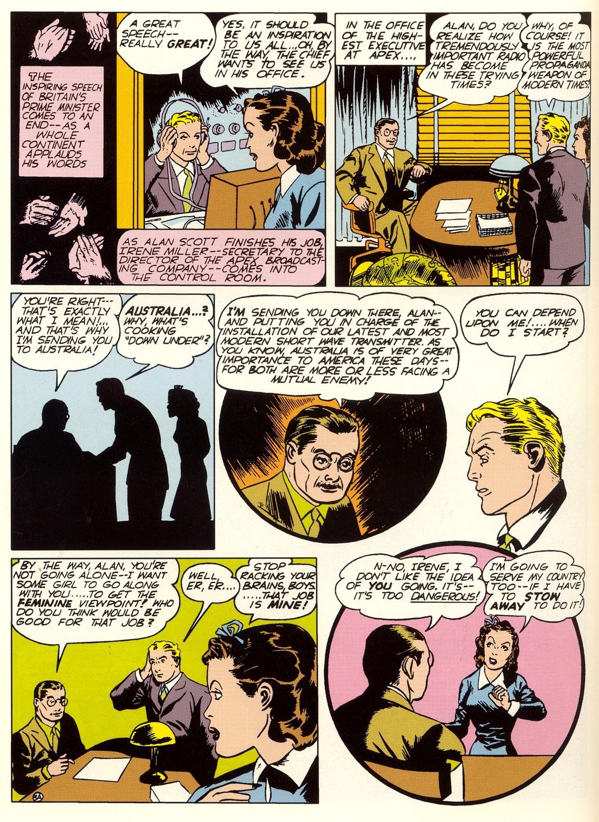 Read online Golden Age Green Lantern Archives comic -  Issue # TPB 2 (Part 2) - 74