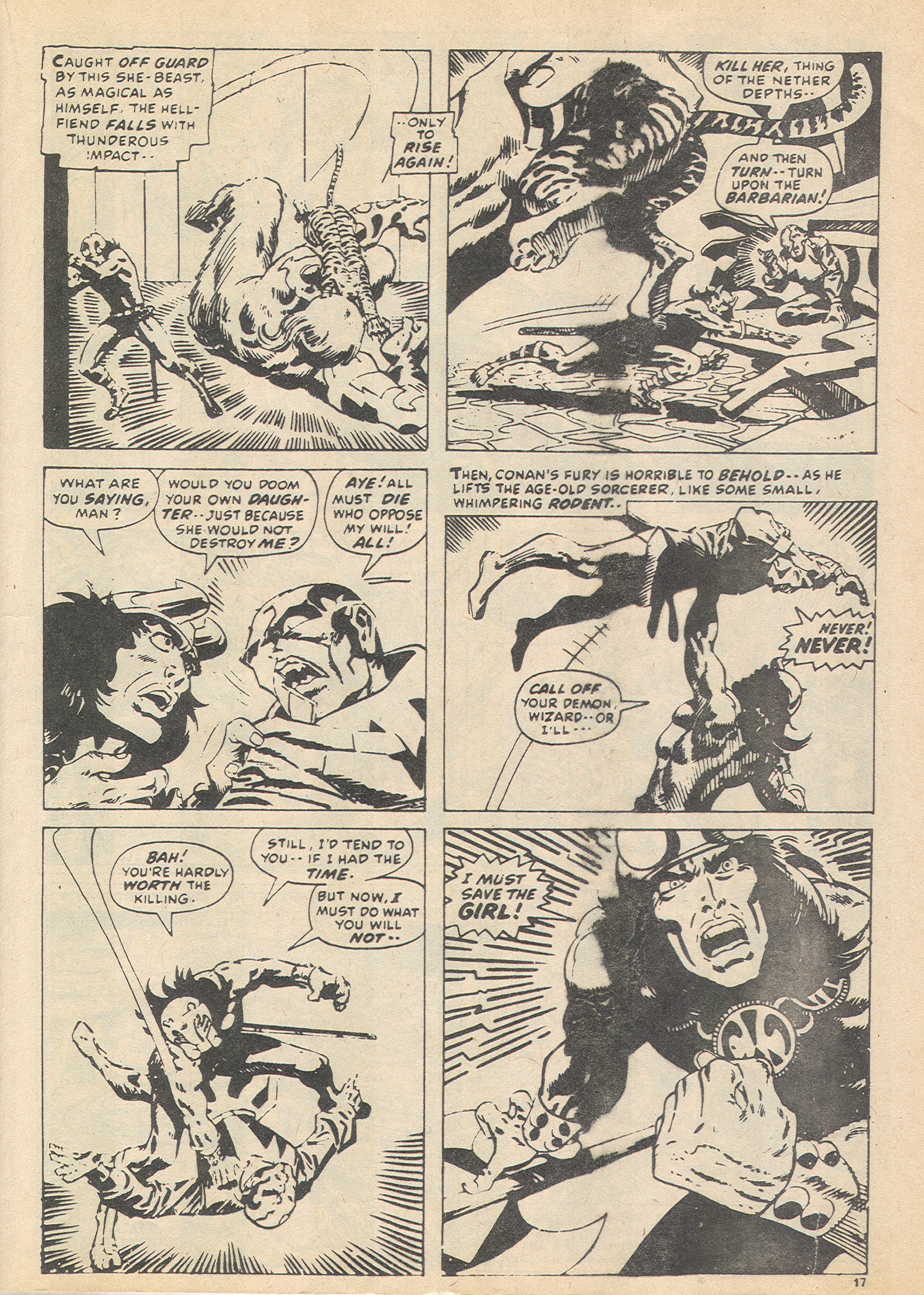 Read online The Savage Sword of Conan (1975) comic -  Issue #5 - 17