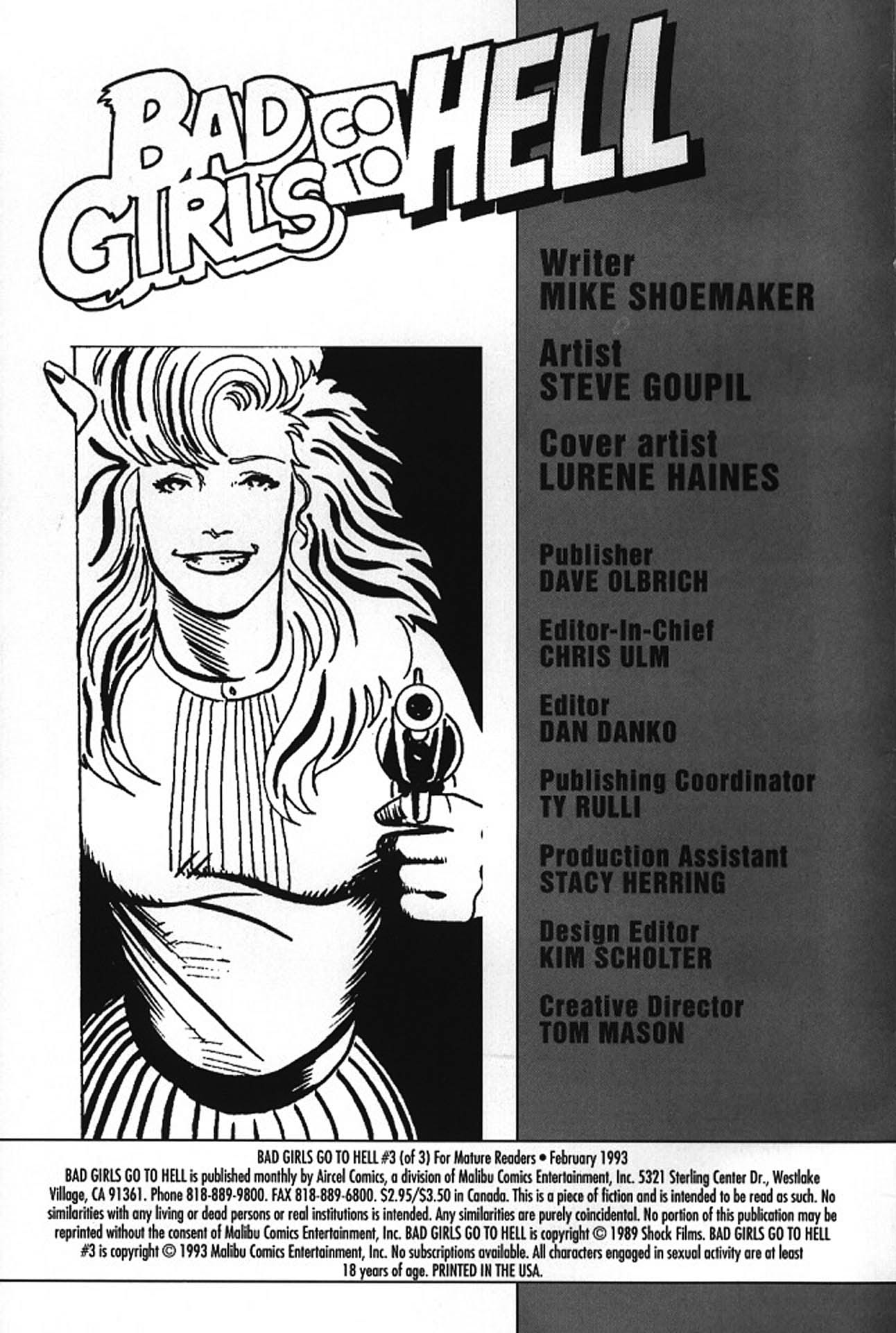 Read online Bad Girls Go to Hell comic -  Issue #3 - 2