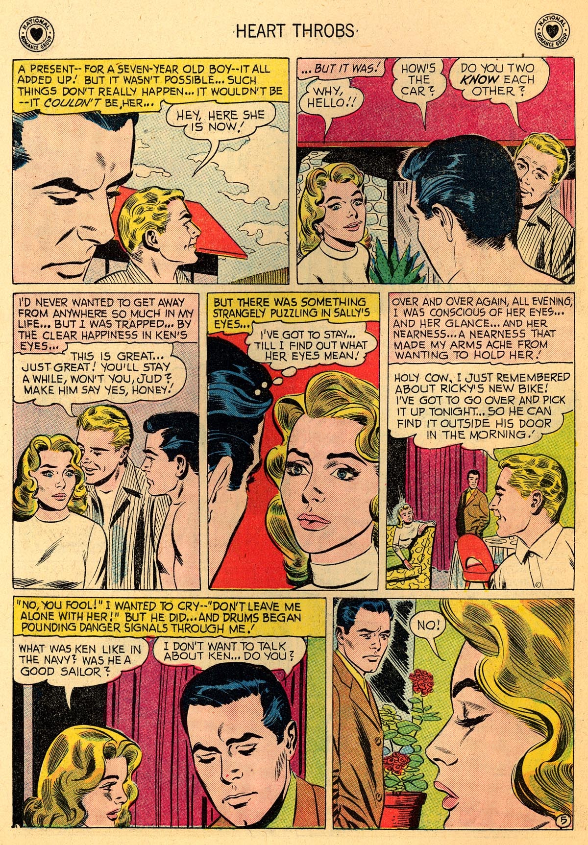 Read online Heart Throbs comic -  Issue #57 - 14