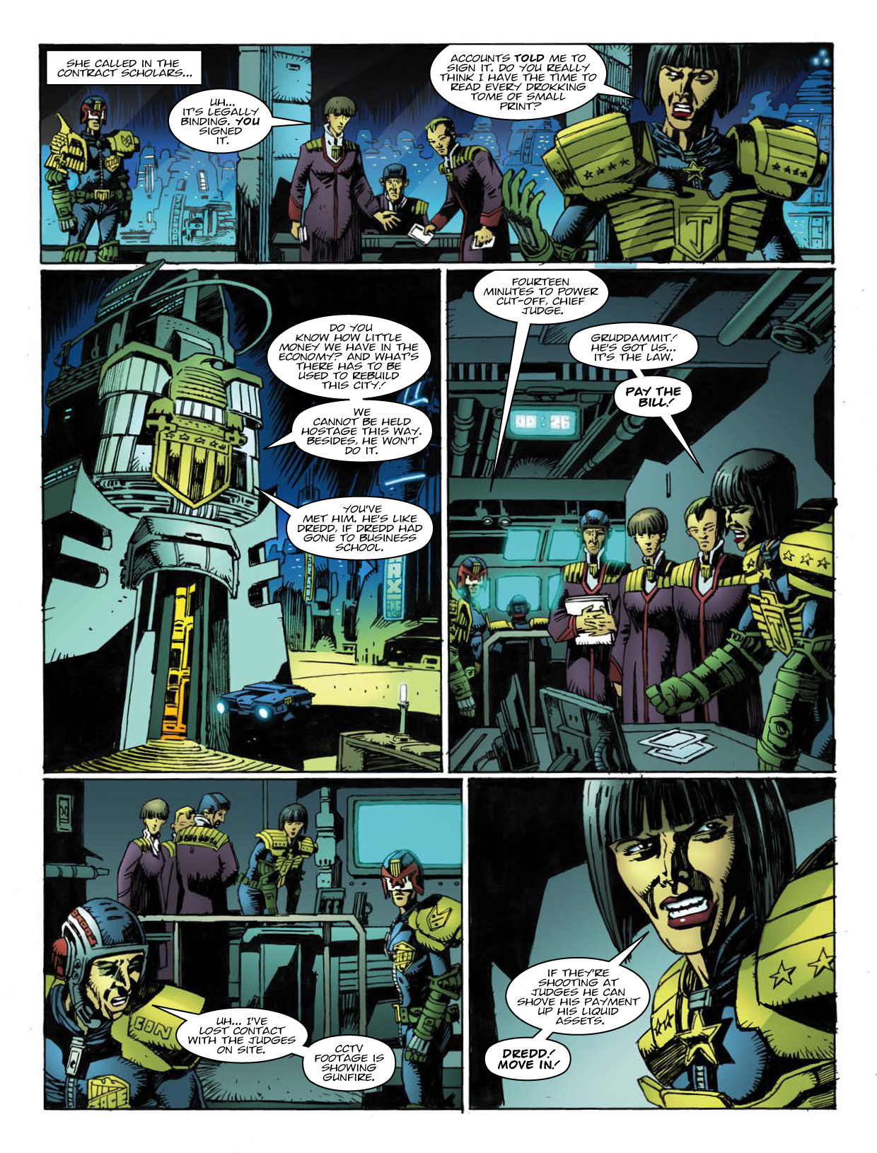 Read online Judge Dredd Megazine (Vol. 5) comic -  Issue #336 - 9