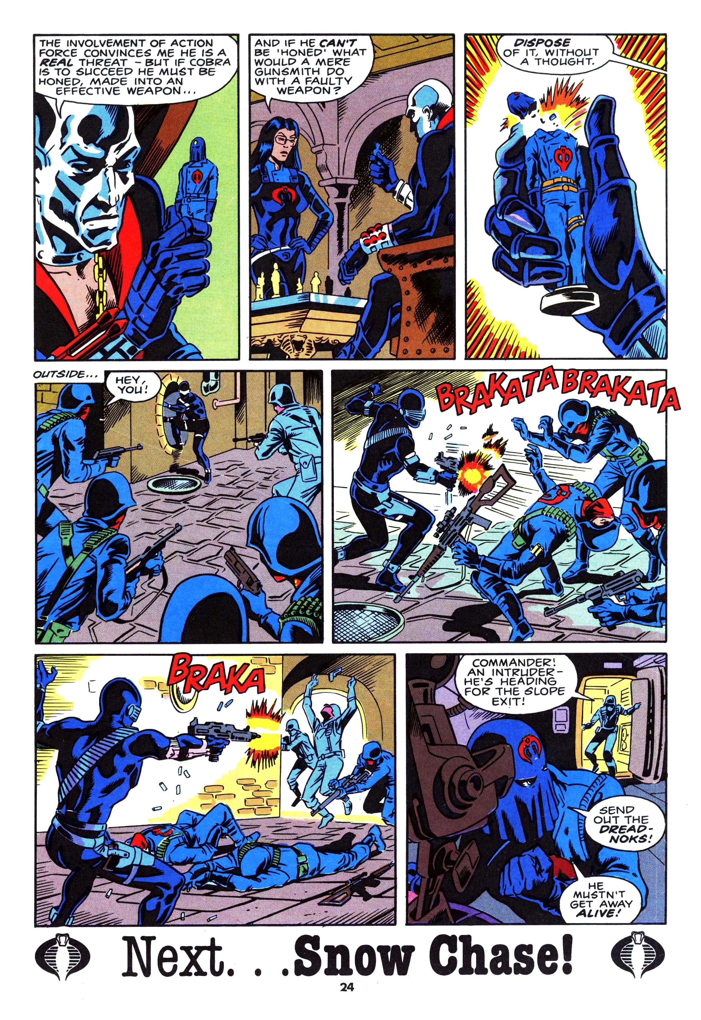 Read online Action Force comic -  Issue #4 - 23