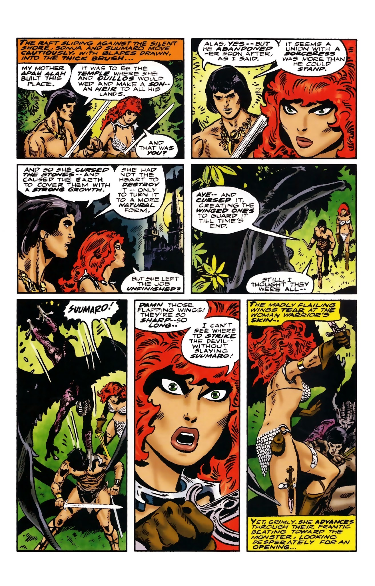 Read online The Adventures of Red Sonja comic -  Issue # TPB 3 - 44