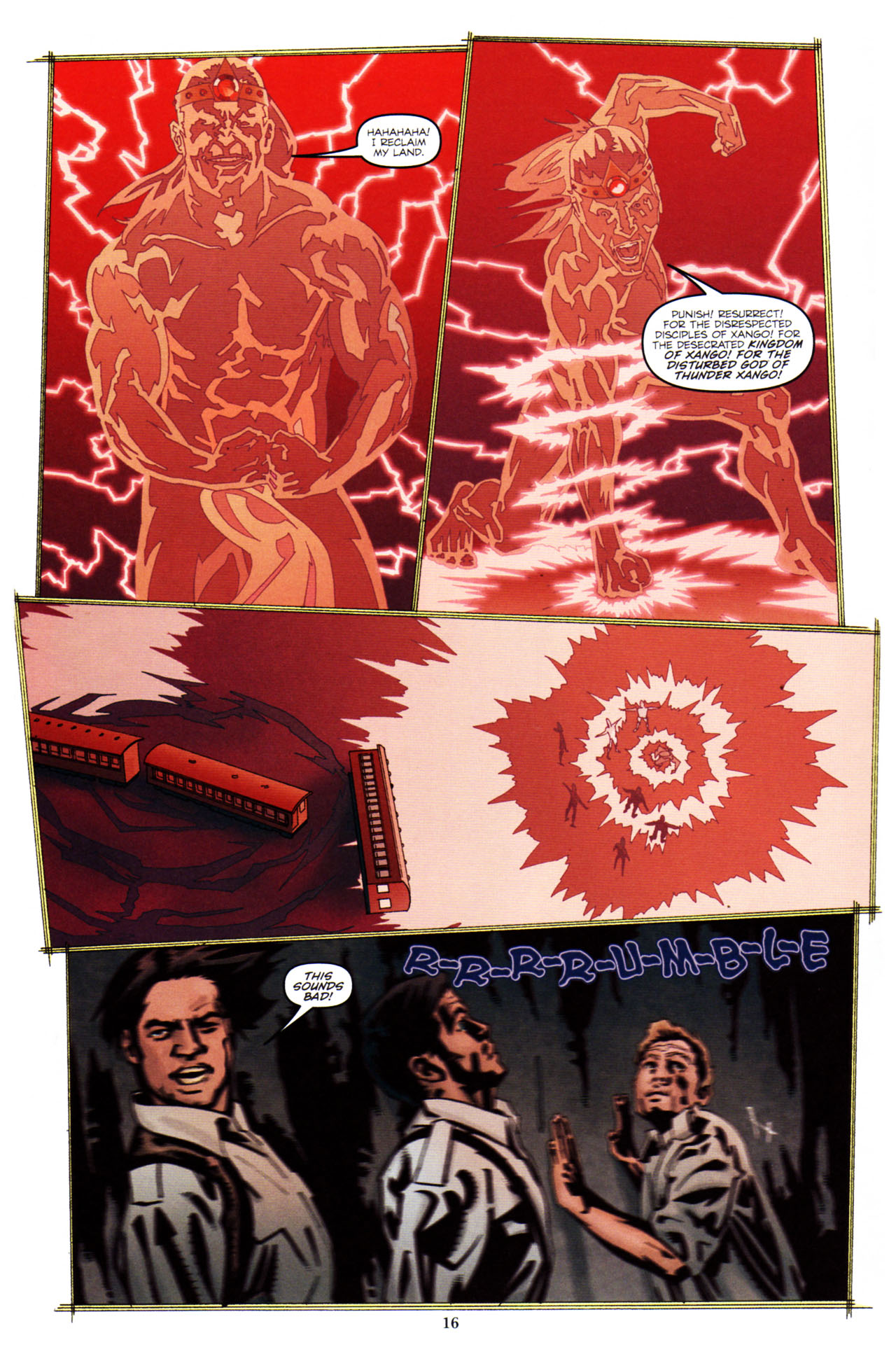 Read online The Mummy: The Rise and Fall of Xango's Ax comic -  Issue #2 - 17