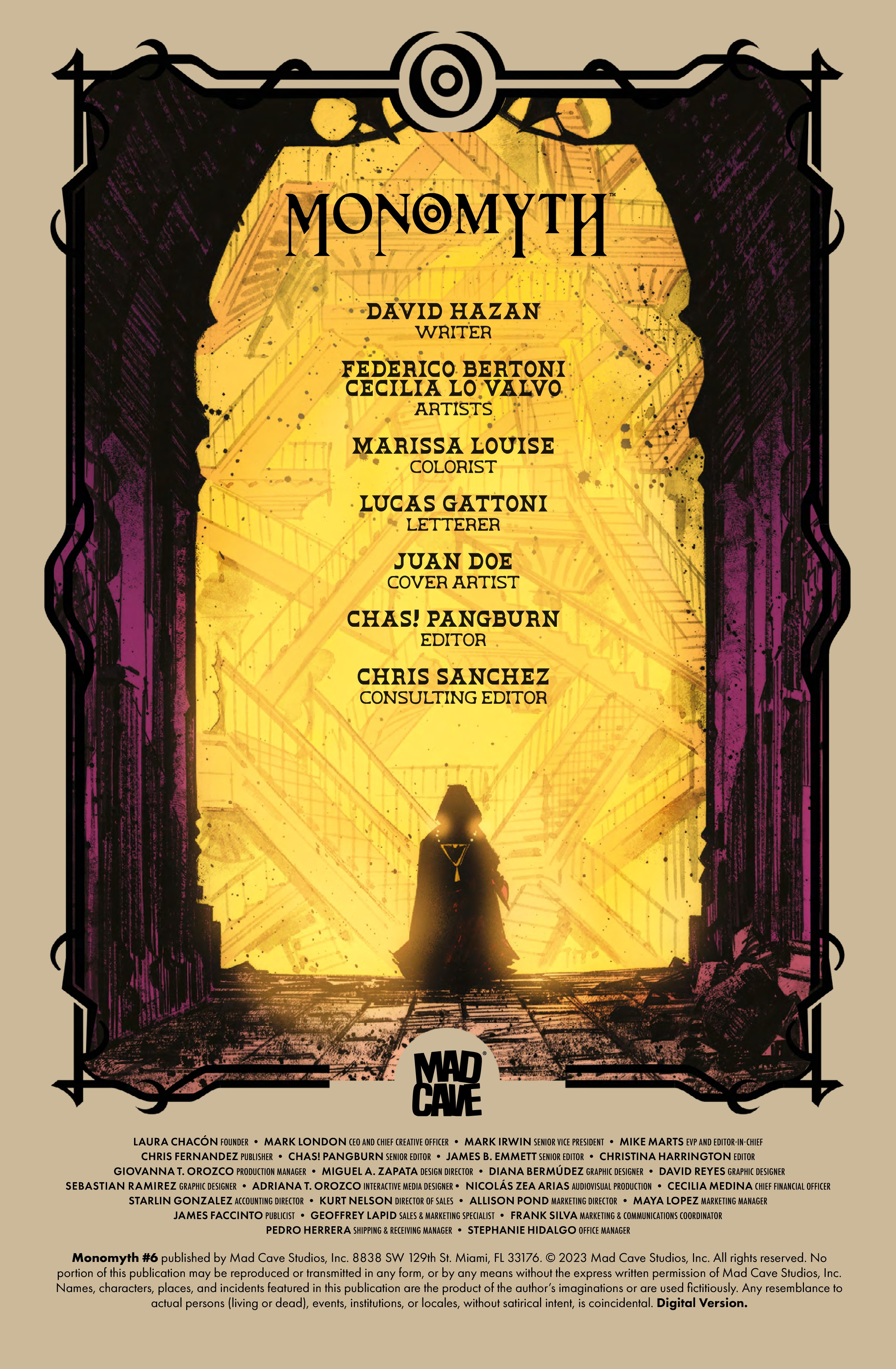 Read online Monomyth comic -  Issue #6 - 2