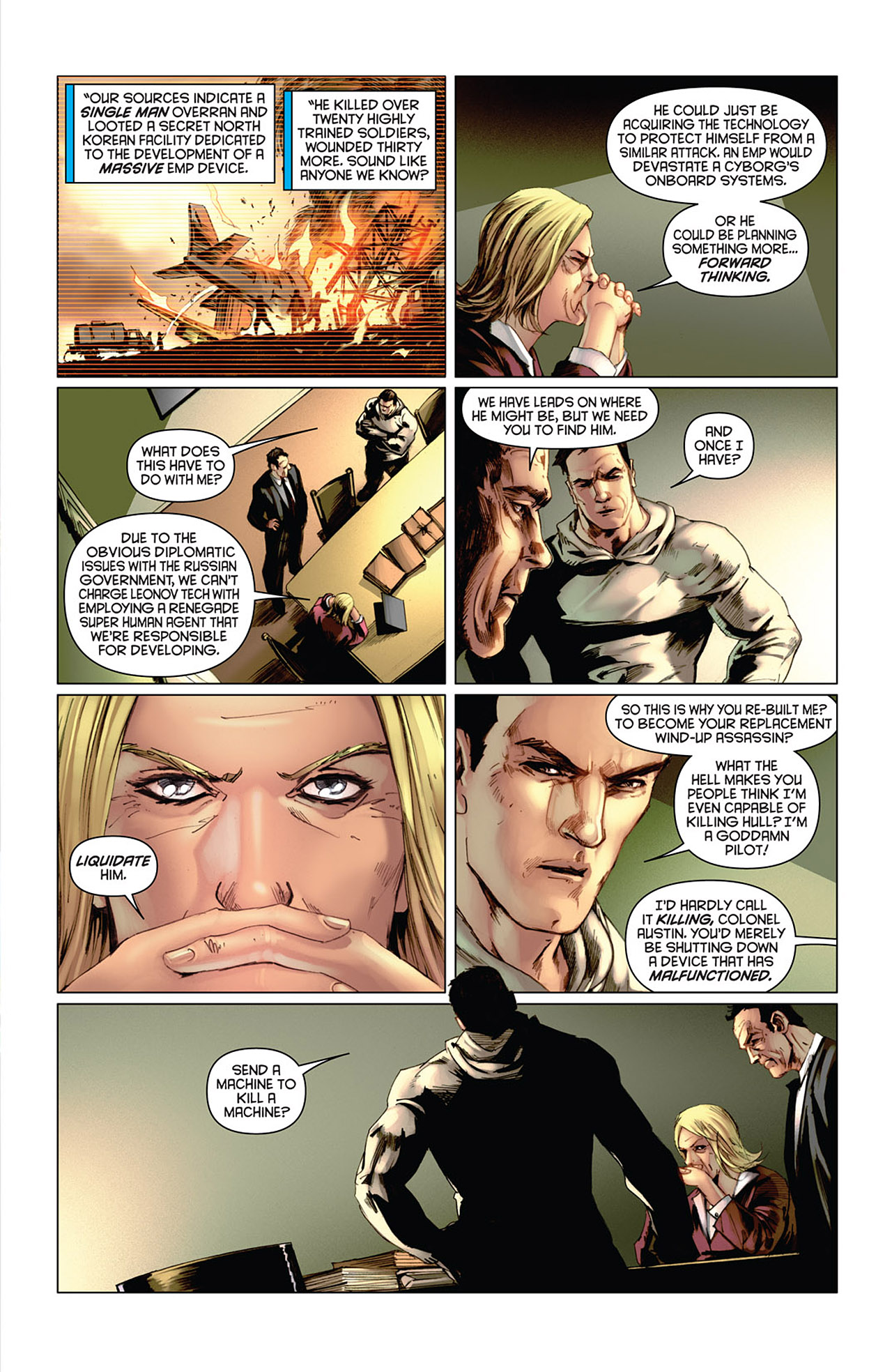 Read online Bionic Man comic -  Issue #7 - 22