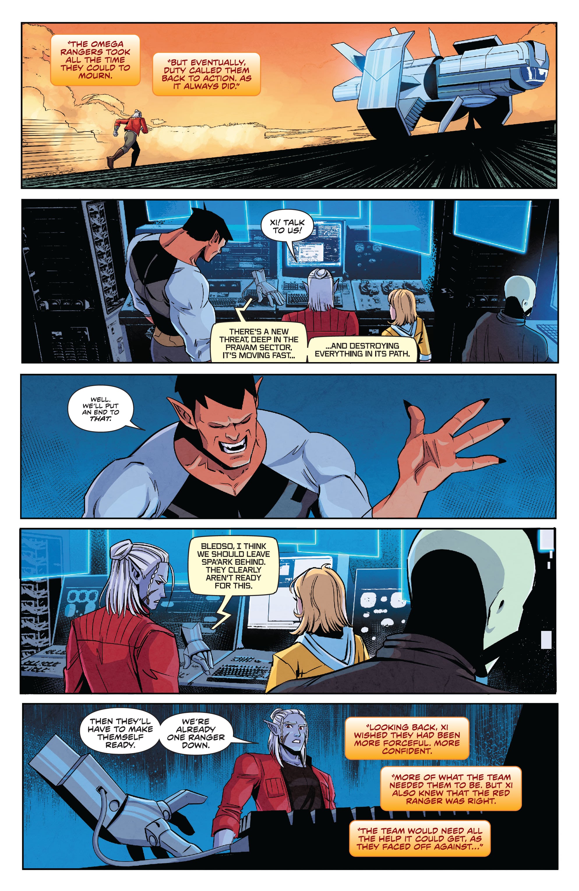 Read online Power Rangers Unlimited comic -  Issue # The Death Ranger - 21