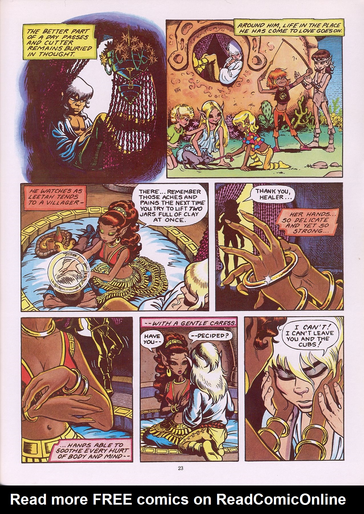 Read online ElfQuest (Starblaze Edition) comic -  Issue # TPB 2 - 33