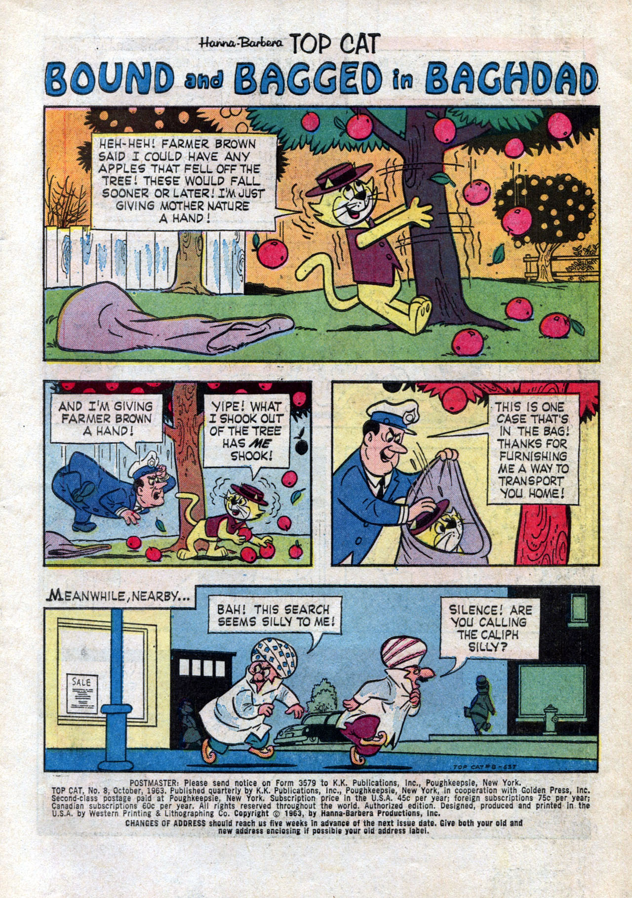 Read online Top Cat (1962) comic -  Issue #8 - 3